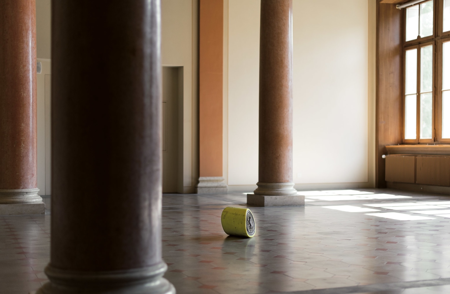 Nina Canell, Installation view: Reflexologies, Kunstmuseum St. Gallen, Switzerland, 2018