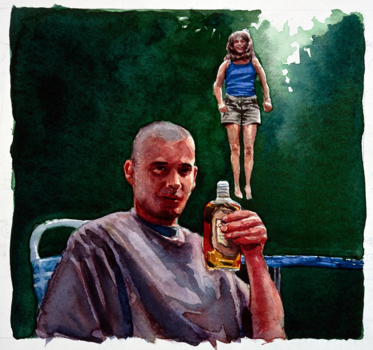 Tim Gardner, Untitled (Sto with Girl and Liquor), 1999