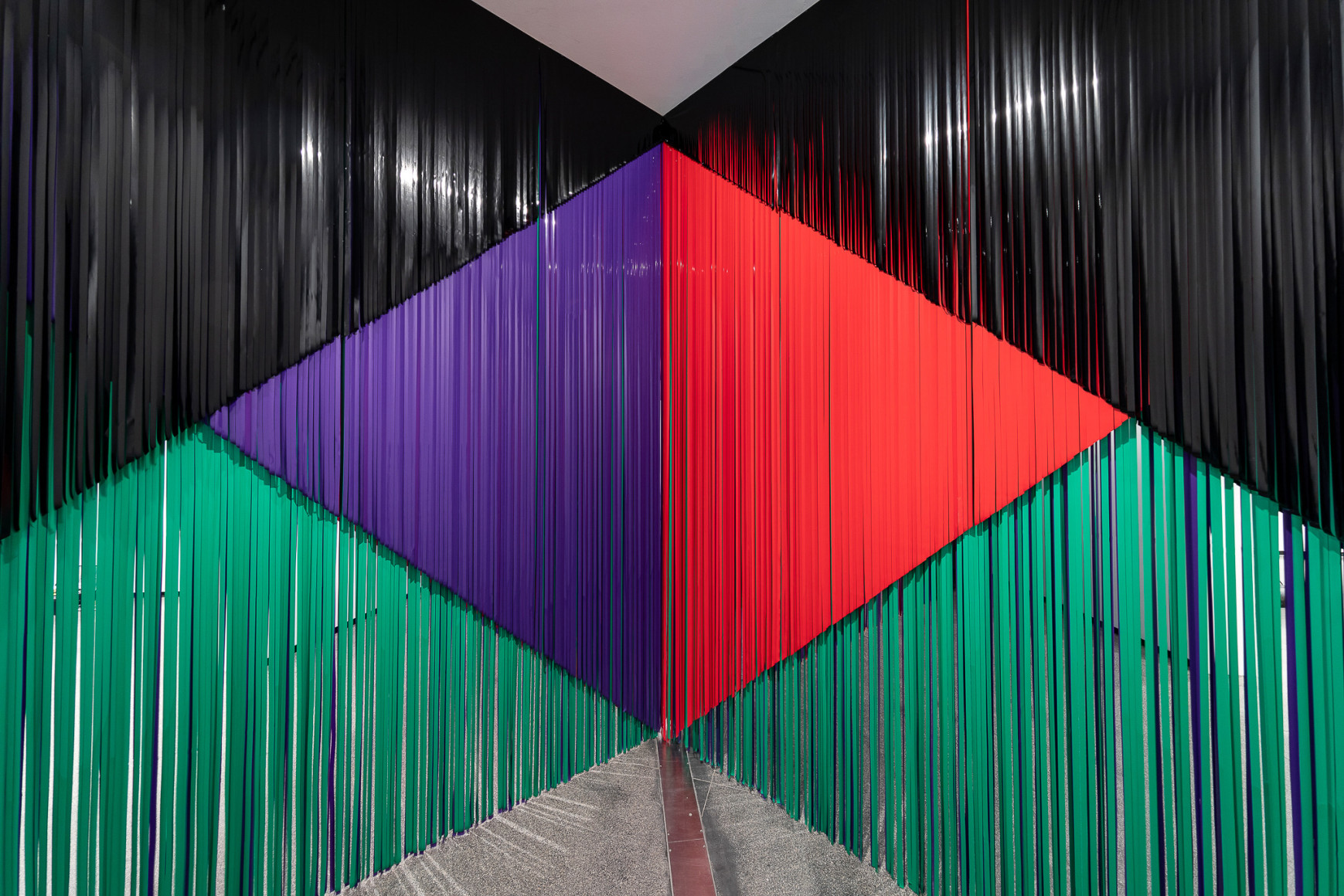 Eva Rothschild, Installation view: Kosmos, Australian Centre For Contemporary Art, Melbourne, 2018
