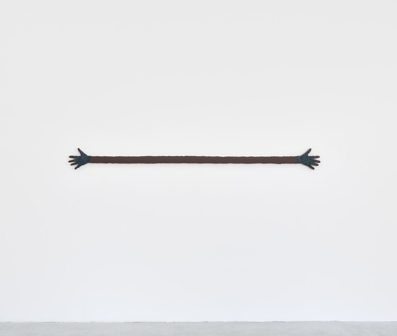 Valentin Carron Installation view: Zéro Virgule Nul, Le Consortium, Dijon, 2020