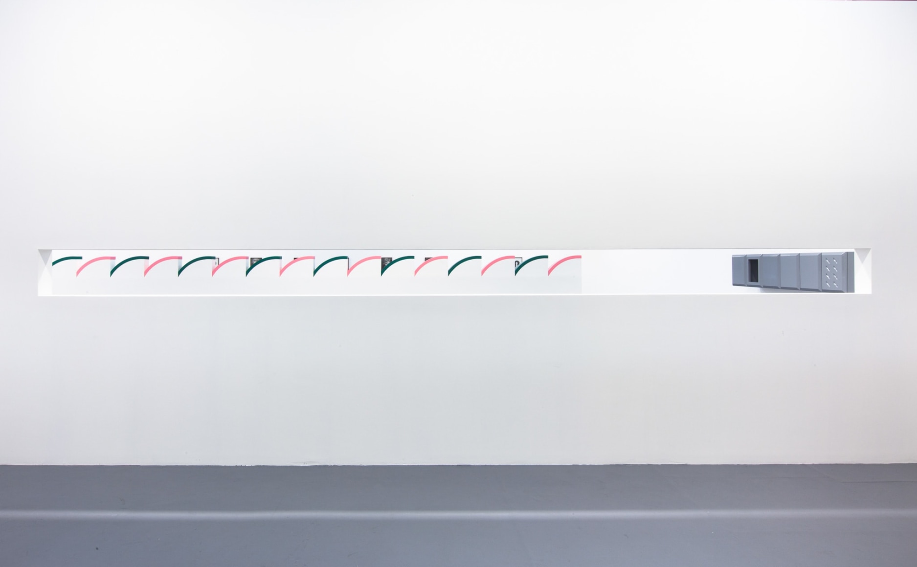 Elad Lassry, Installation view: Untitled (Presence), The Kitchen New York, 2012