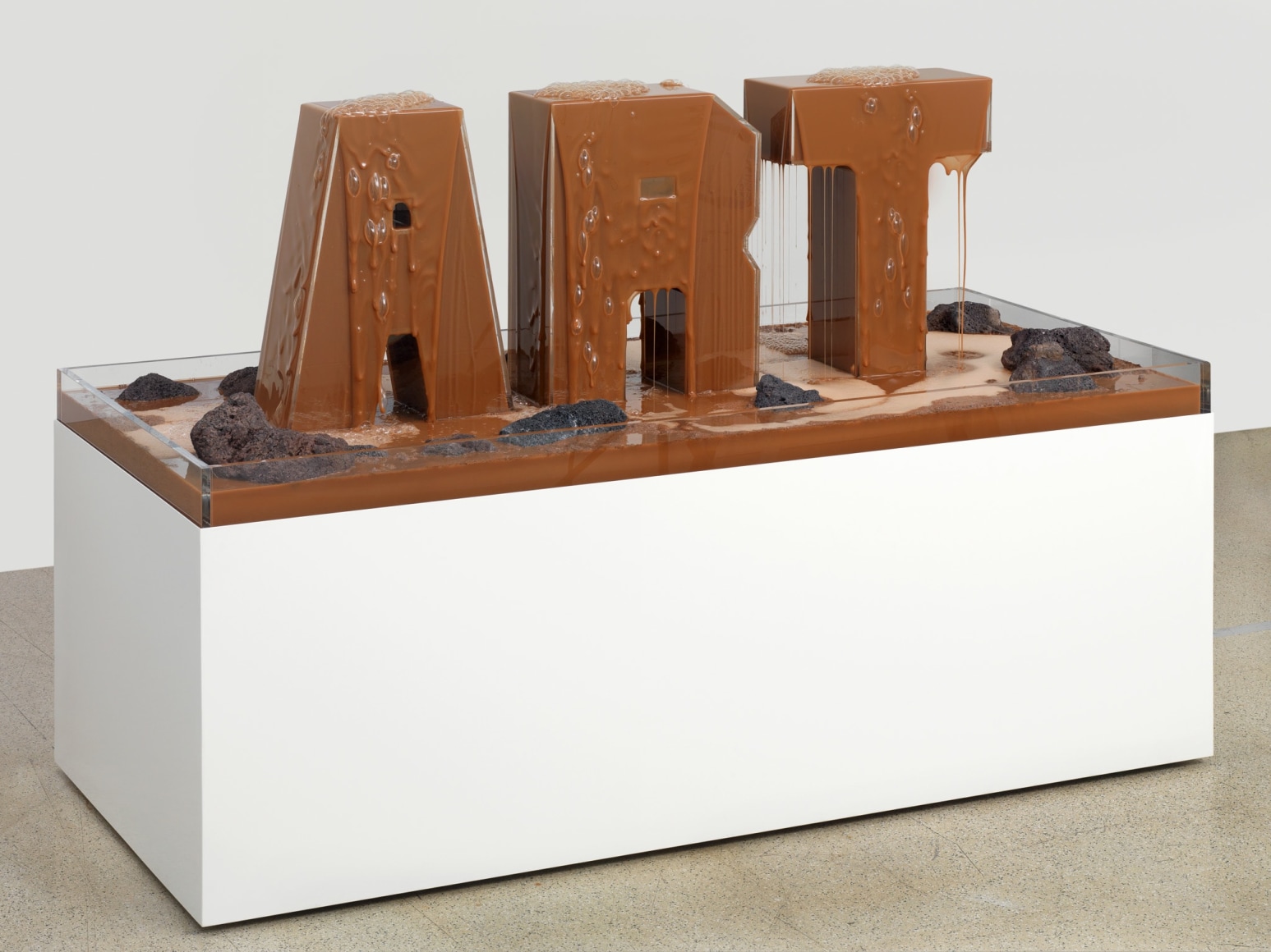 Doug Aitken, Fountain (earth fountain), 2012