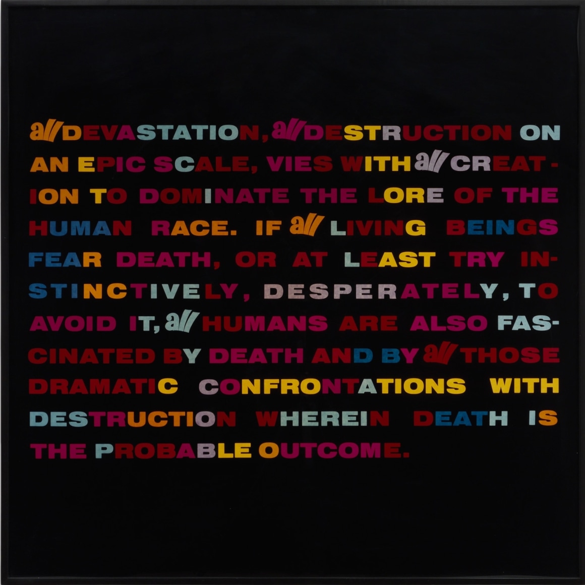 Larry Johnson, Untitled (All), 1987