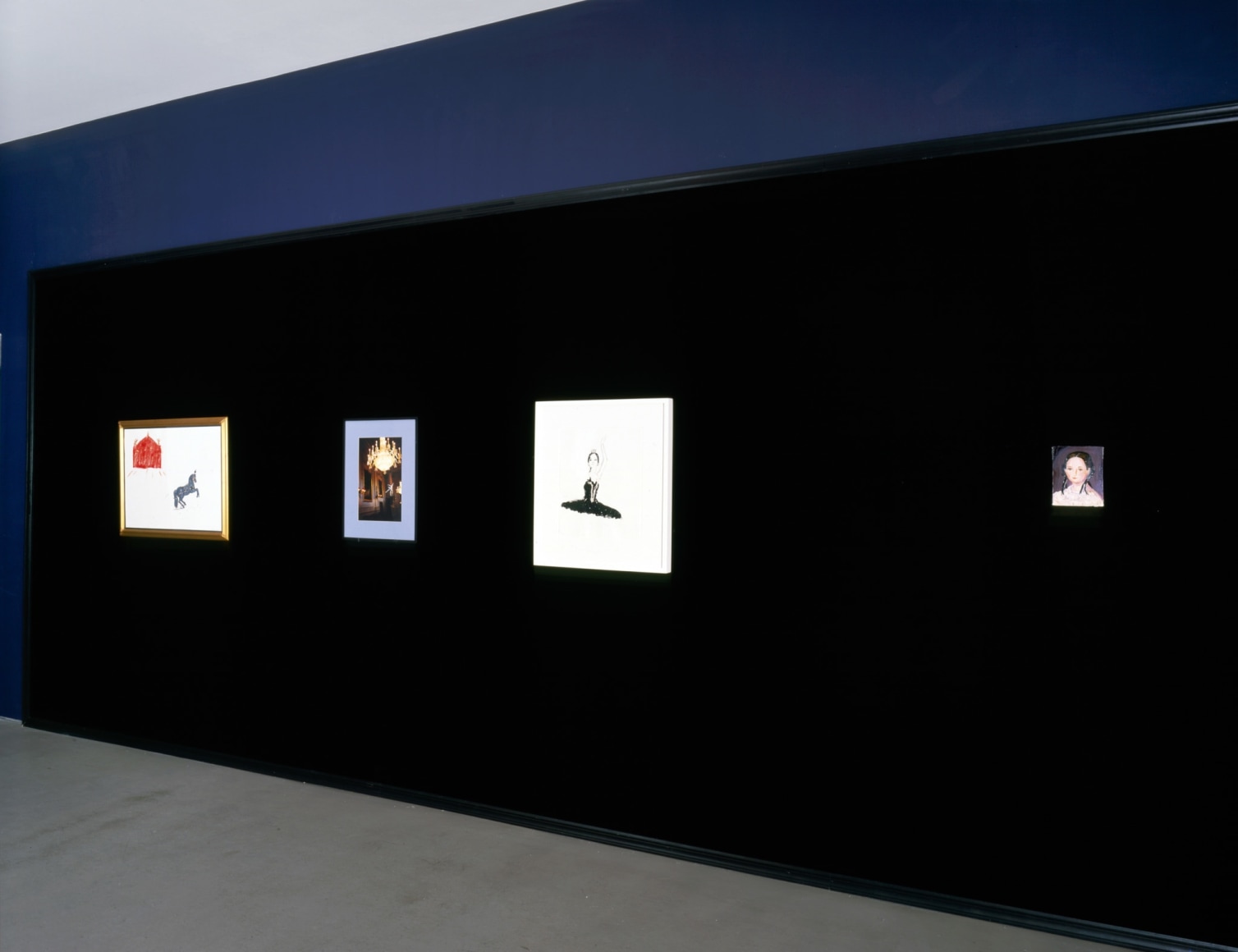 Karen Kilimnik, Installation view: 303 Gallery, New York, 2001
