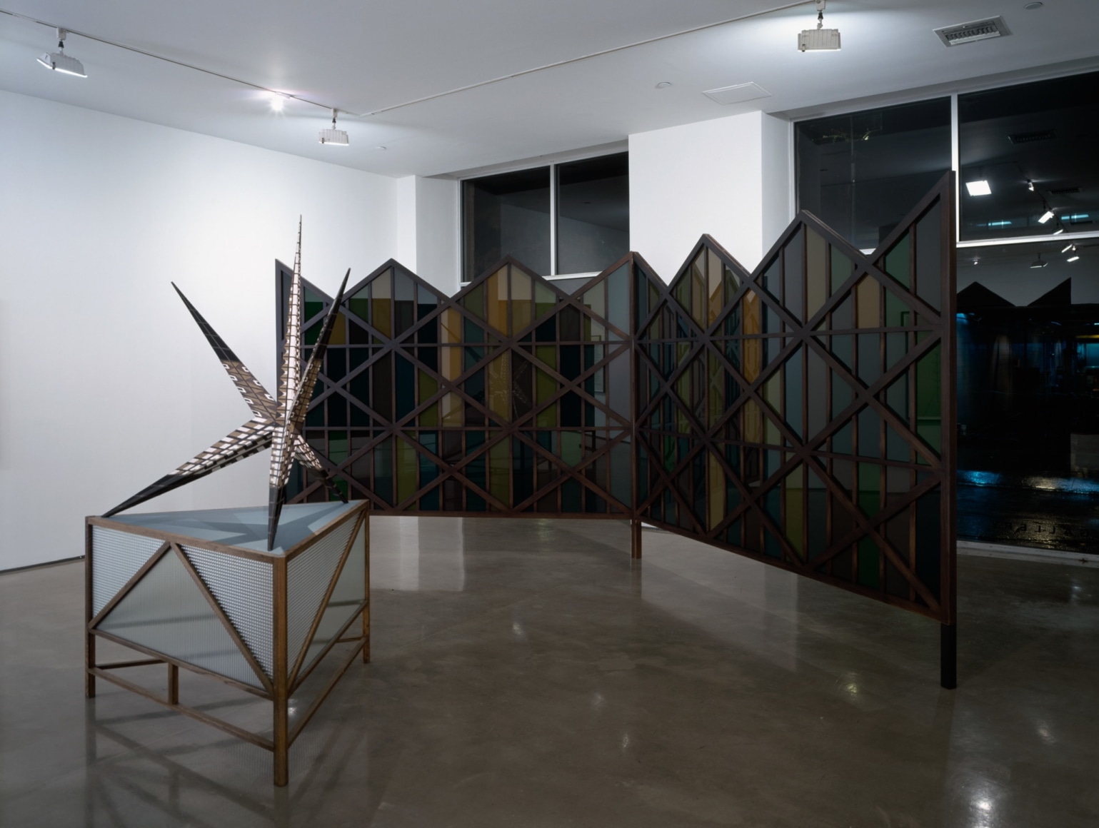 David Thorpe Installation view: A vexed and troubled Englishman sees a parting in the fog which is a glimpse of the glory, or a sweet sip of liberty.