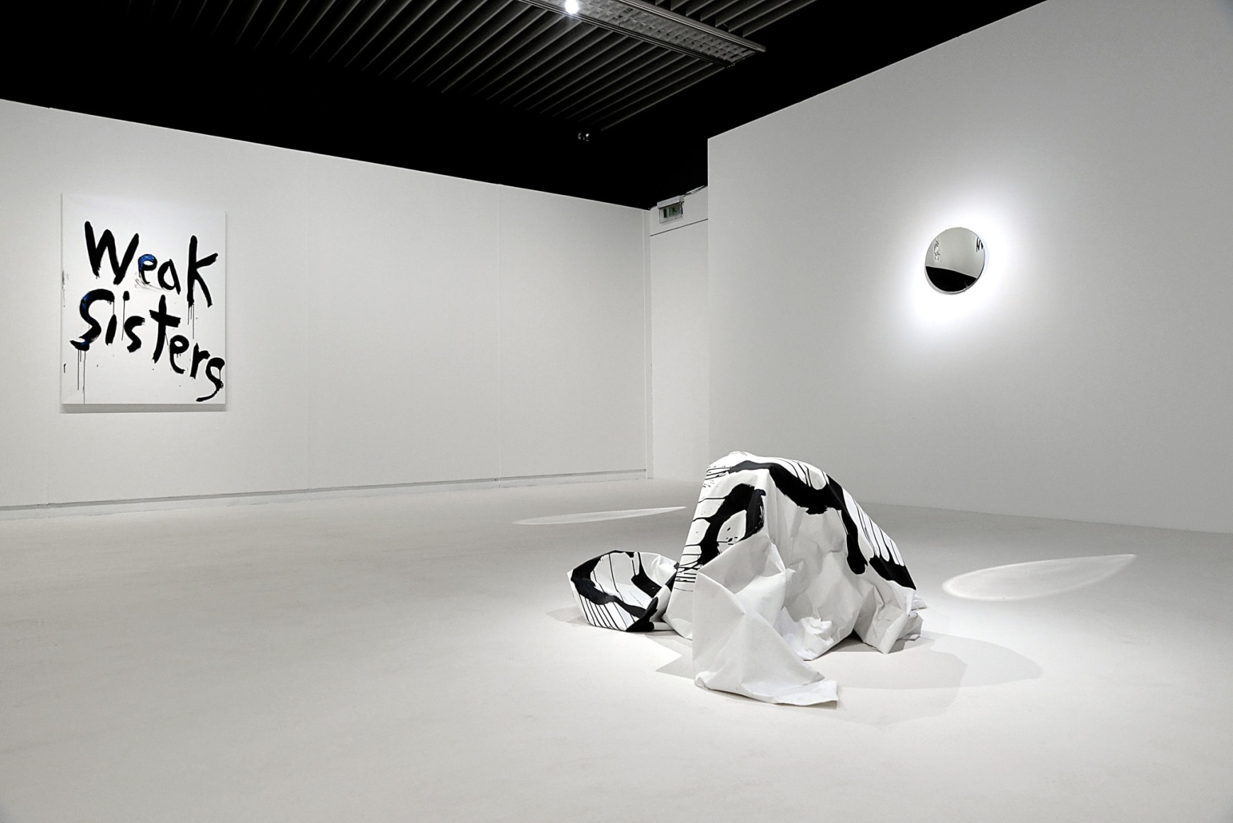 Kim Gordon - Design Office: Noise Name Paintings and Sculptures of Rock Bands That Are Broken Up, Benaki Museum, Athens, 2015