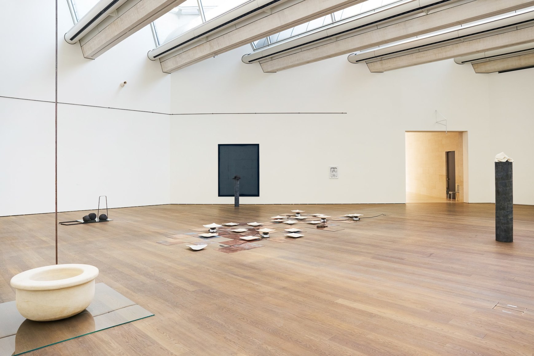 Installatation view: Katinka Bock - Smog / Tomorrow’s Sculpture, Mudam Luxembourg, 2018, Photo: Johannes Schwartz