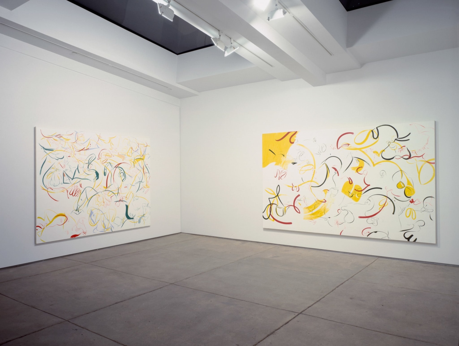 Sue Williams, Installation at 303 Gallery, 1998