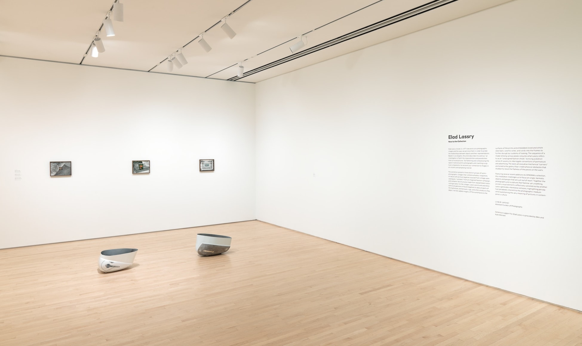 Elad Lassry, 2020 (installation view, SFMOMA); photo: Katherine Du Tiel /Jason Wittig