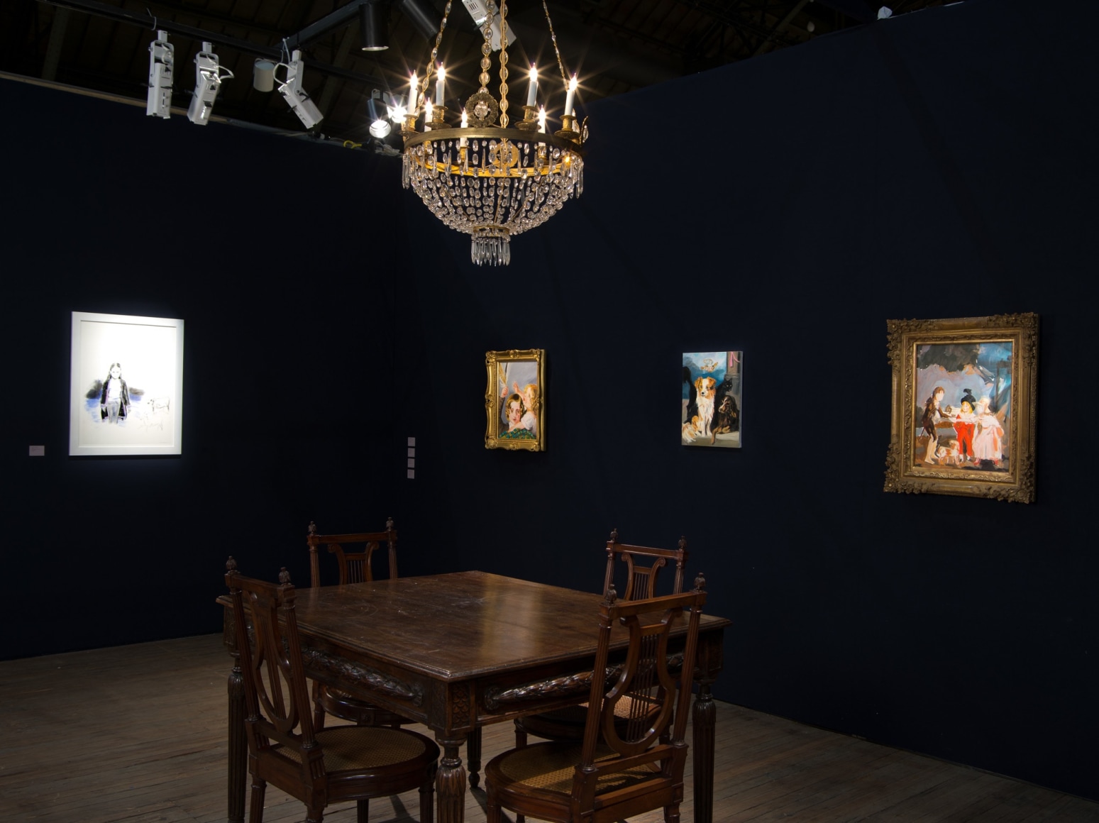 Karen Kilimnik, Installation view: ADAA: The Art Show. 2013