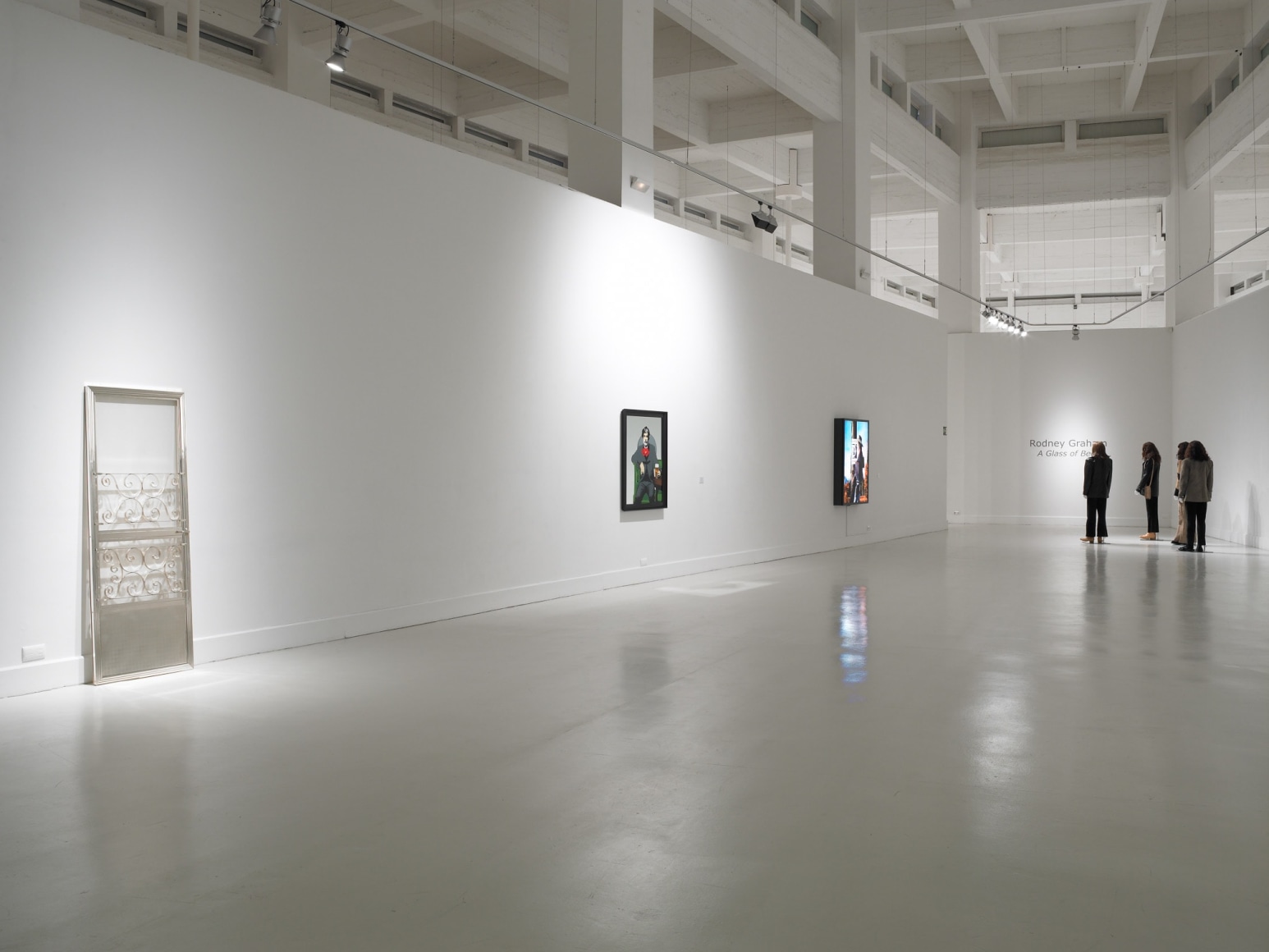 Rodney Graham, A Glass Of Beer: Installation view: CAC M&aacute;laga, Spain, 2008