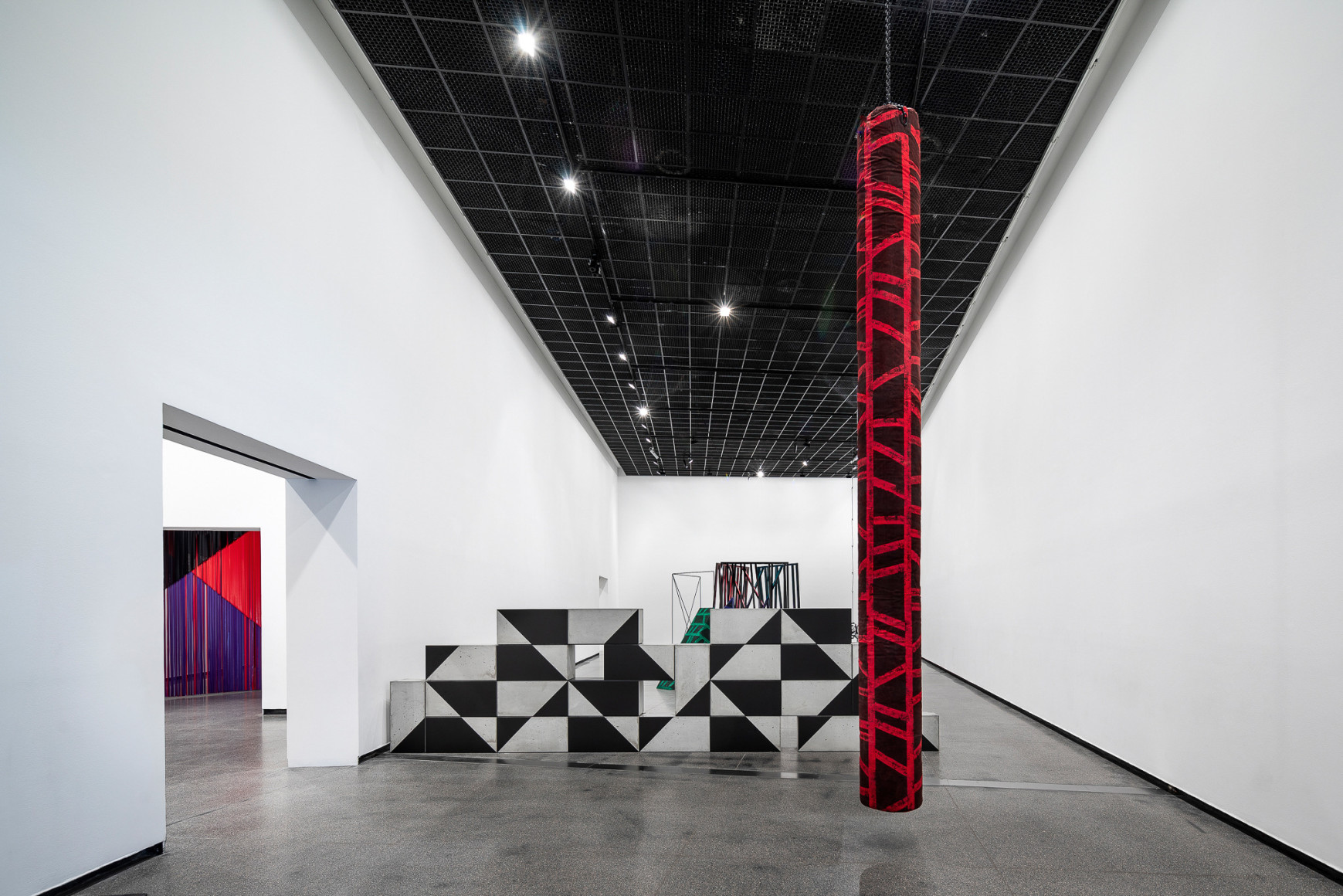 Eva Rothschild, Installation view: Kosmos, Australian Centre For Contemporary Art, Melbourne, 2018