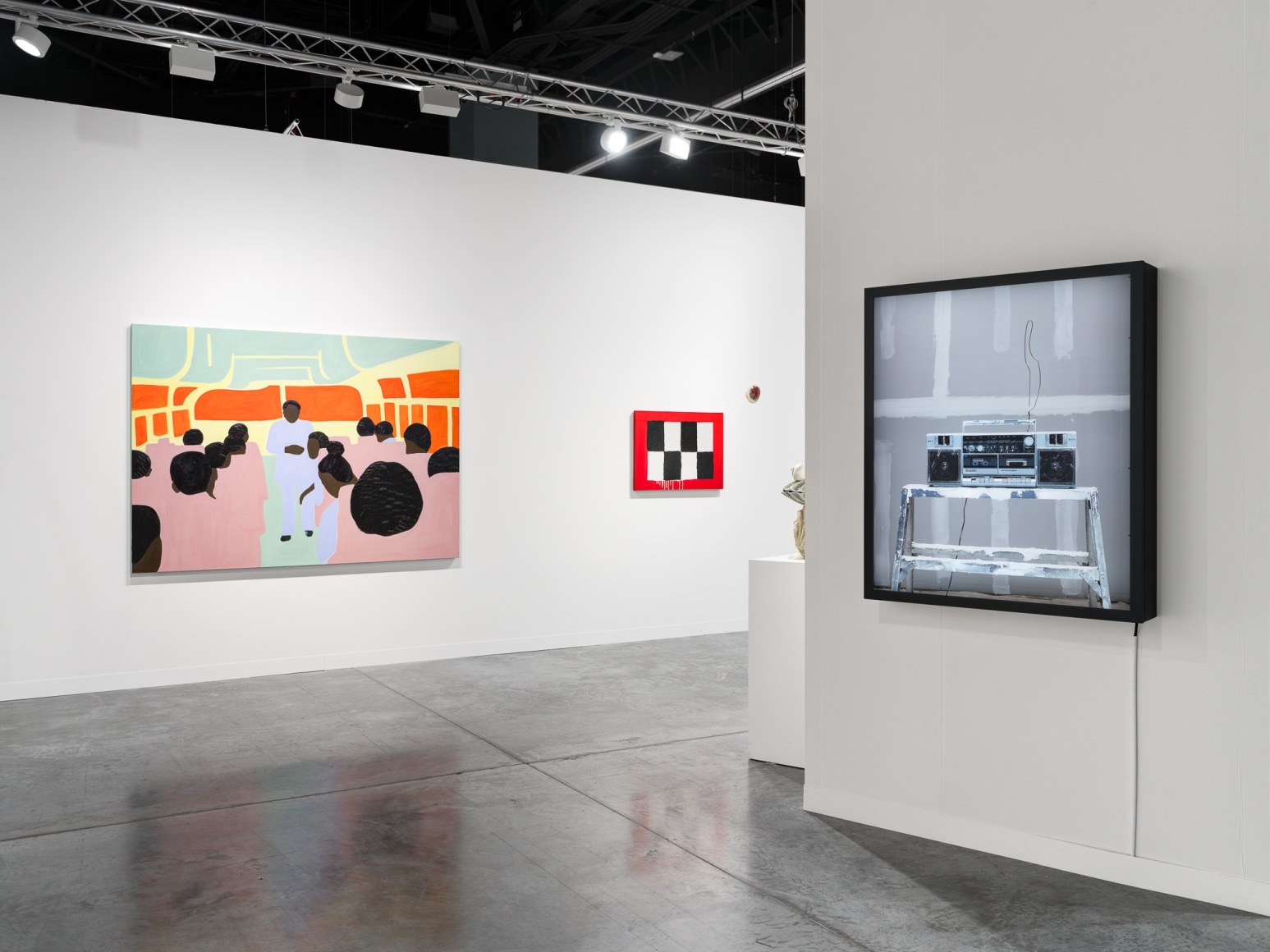 Installation view: Art Basel Miami Beach, 2023, Miami Beach Convention Center, 303 Gallery, Booth B38. Photo: Dan Bradica