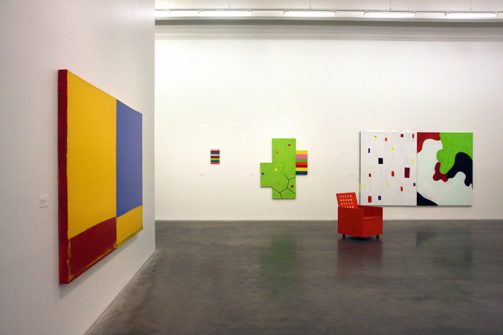 Mary Heilmann, "To Be Someone," New Museum, New York, 2008