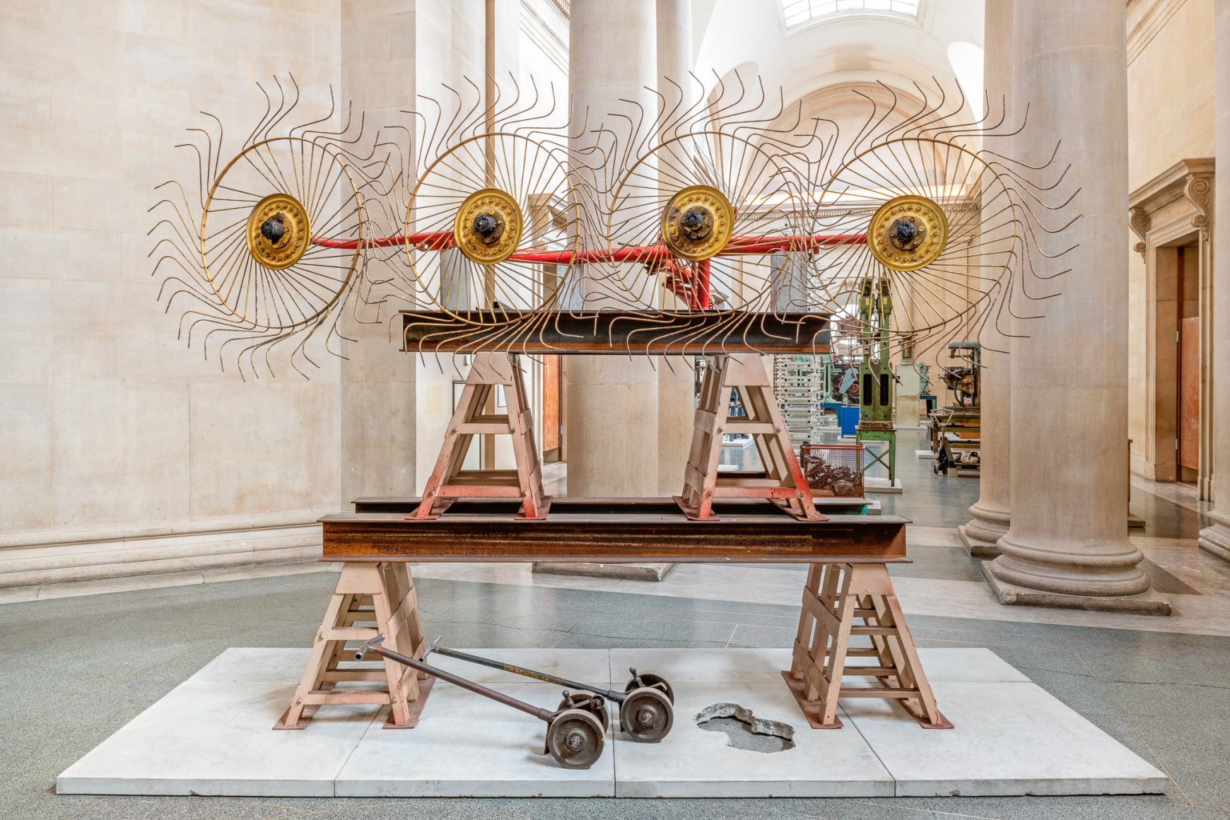 Installation view of The Asset Strippers at Tate Britain, 2019. © Tate (Matt Greenwood)