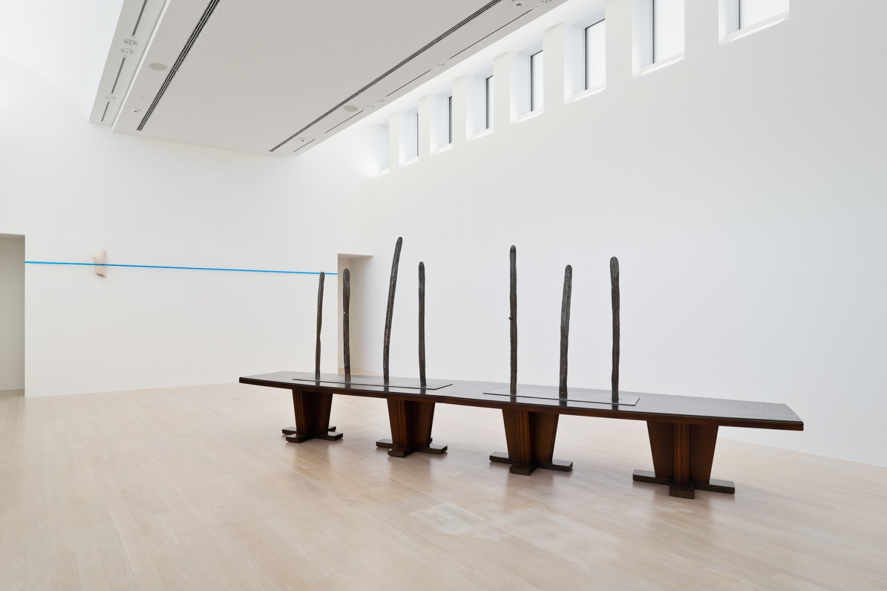 Installation view: Katinka Bock, Rauschen, Kestner Gesellschaft, Hanover, Germany March 6 - May 17, 2020