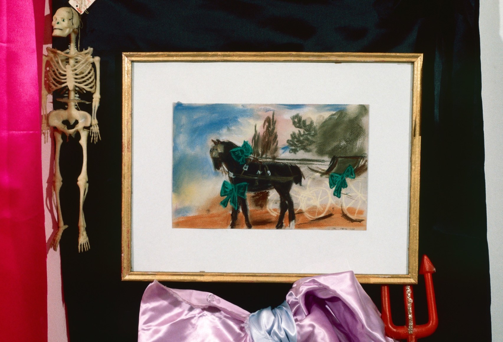 Karen Kilimnik, Batshoof with Carriage, 1990