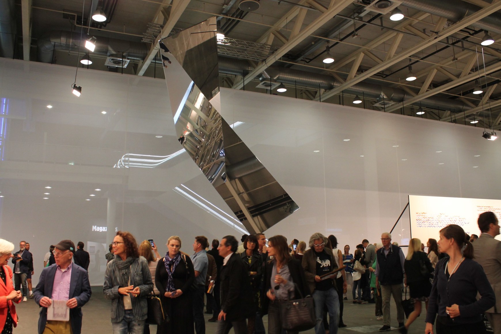 Jeppe Hein, Installation view: Art Basel | Art Unlimited 2015