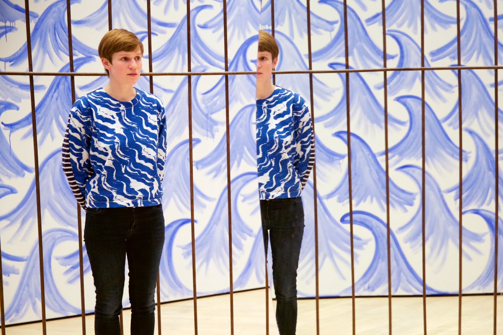 Jeppe Hein, This Way, Kunstmuseum Wolfsburg, 2015