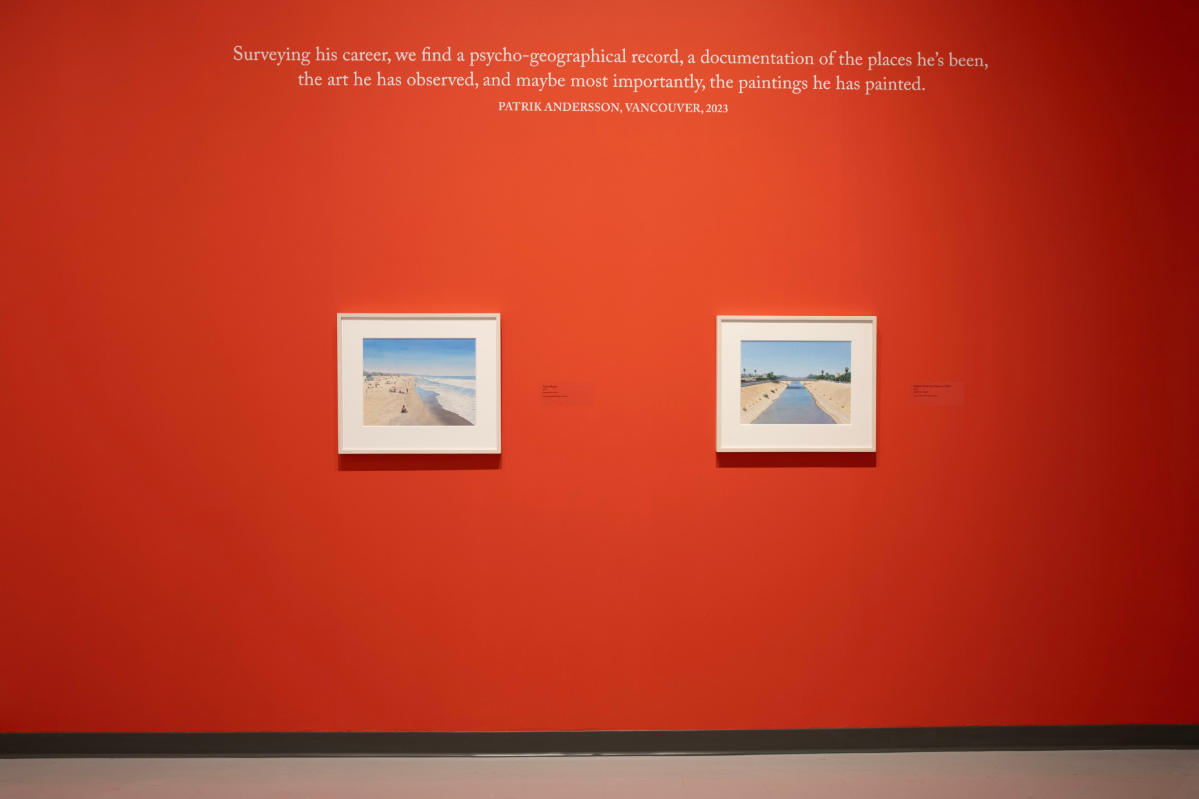 Exhibition view, Tim Gardner: The Full Story, Winnipeg Art Gallery—Qaumajuq, October 7, 2023 – April 28, 2024., Photo: Daisy Wu, courtesy WAG-Qaumajuq.