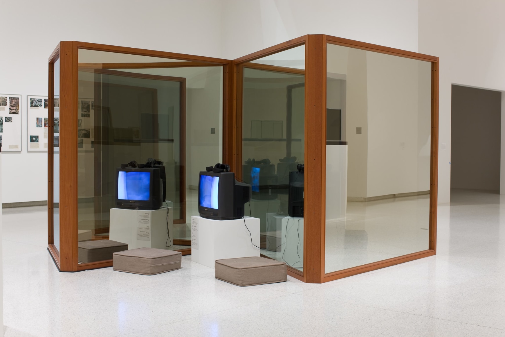 Installation view: Dan Graham: Beyond, Walker Art Center, 2009-2010, Photo: Gene Pittman