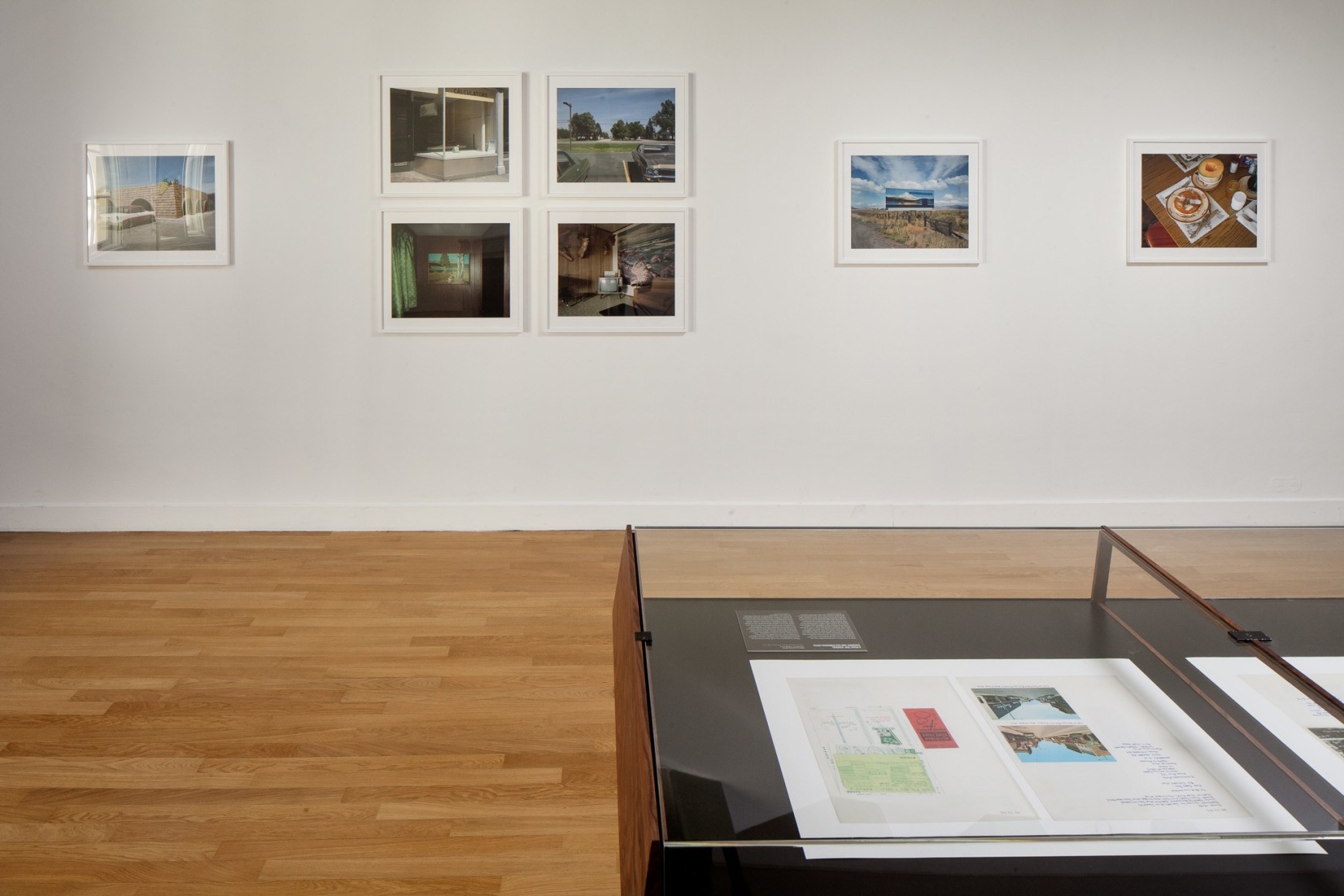 Installation view: Stephen Shore: Retrospective, Huis Marseille, 2016
