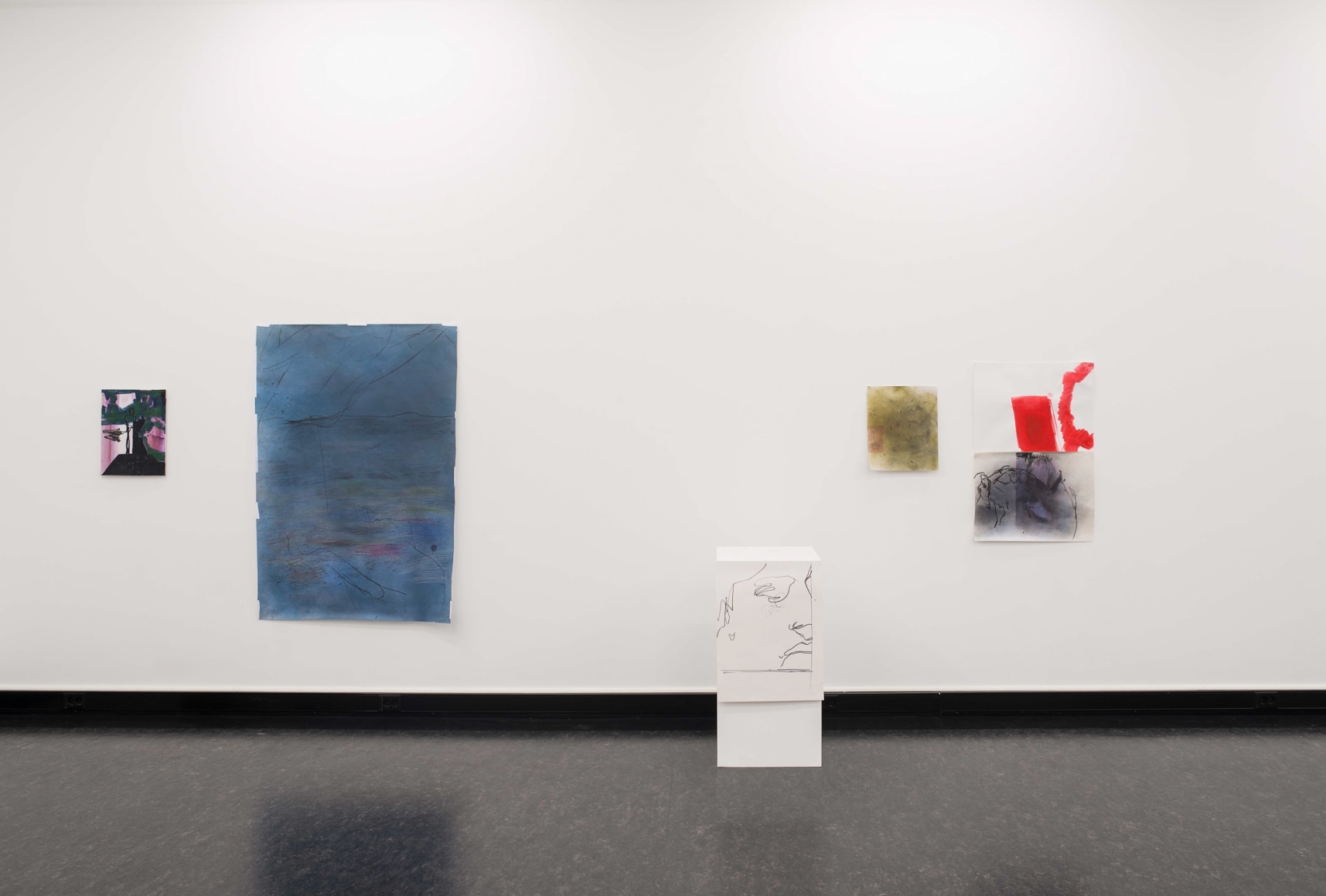 Nick Mauss, Installation view: Bergen Kunsthall