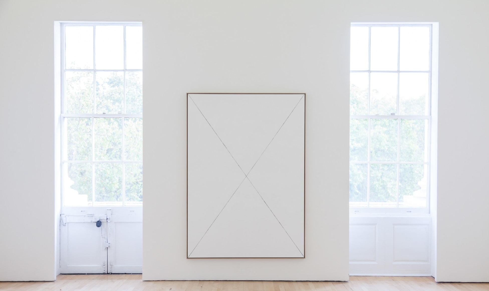 Jacob Kassay, Installation view: ICA, London, 2011