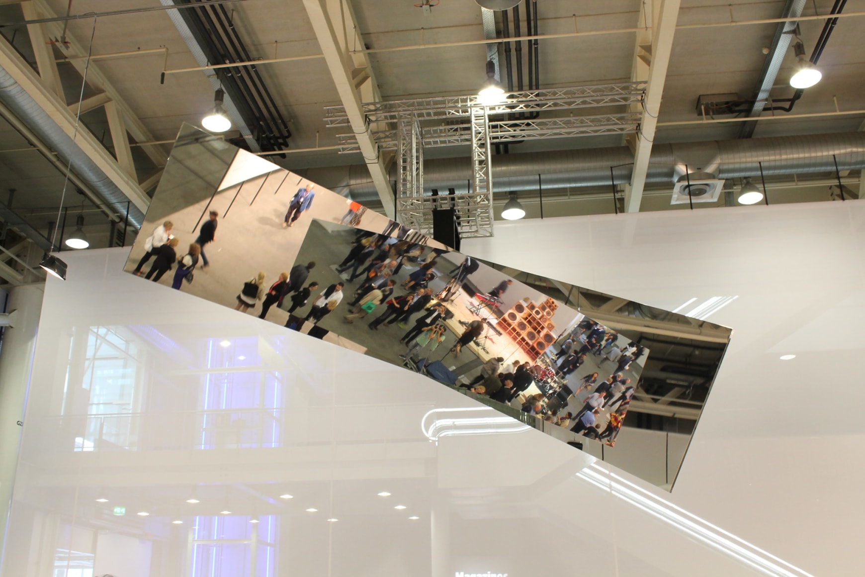 Jeppe Hein, Installation view: Art Basel | Art Unlimited 2015