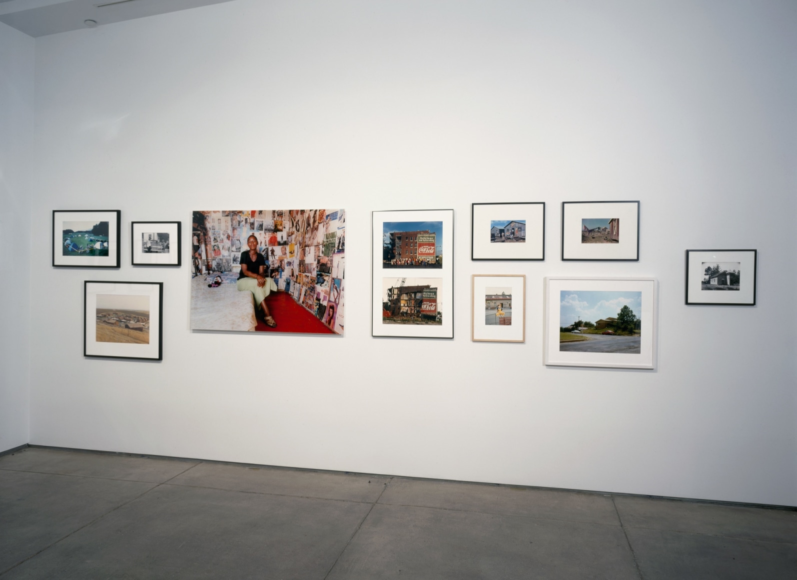Installation view Overnight to Many Cities: Tourism and Travel at Home and Away