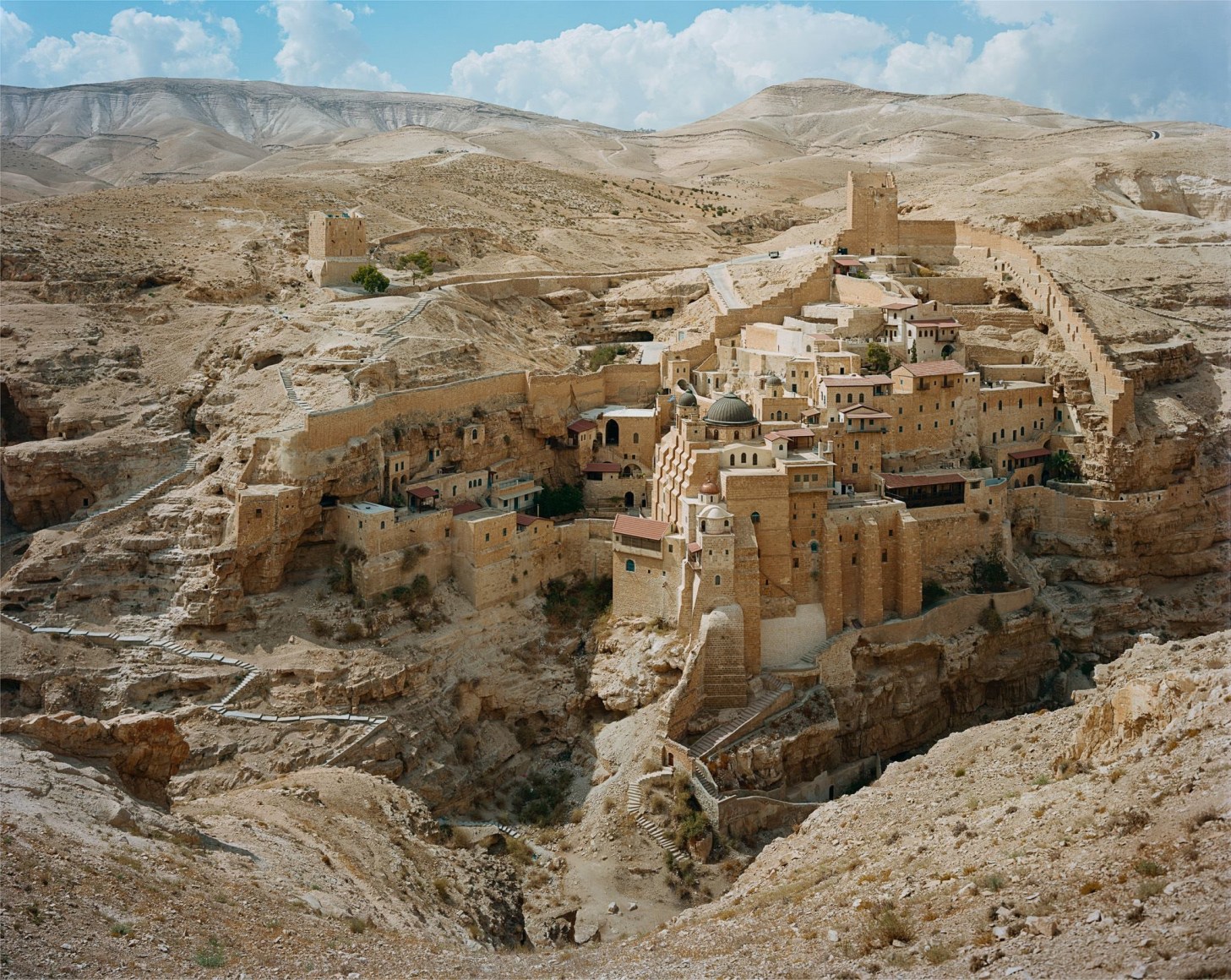 Stephen Shore, Mar Saba Monastery, Judean Desert, Israel, September 20, 2009