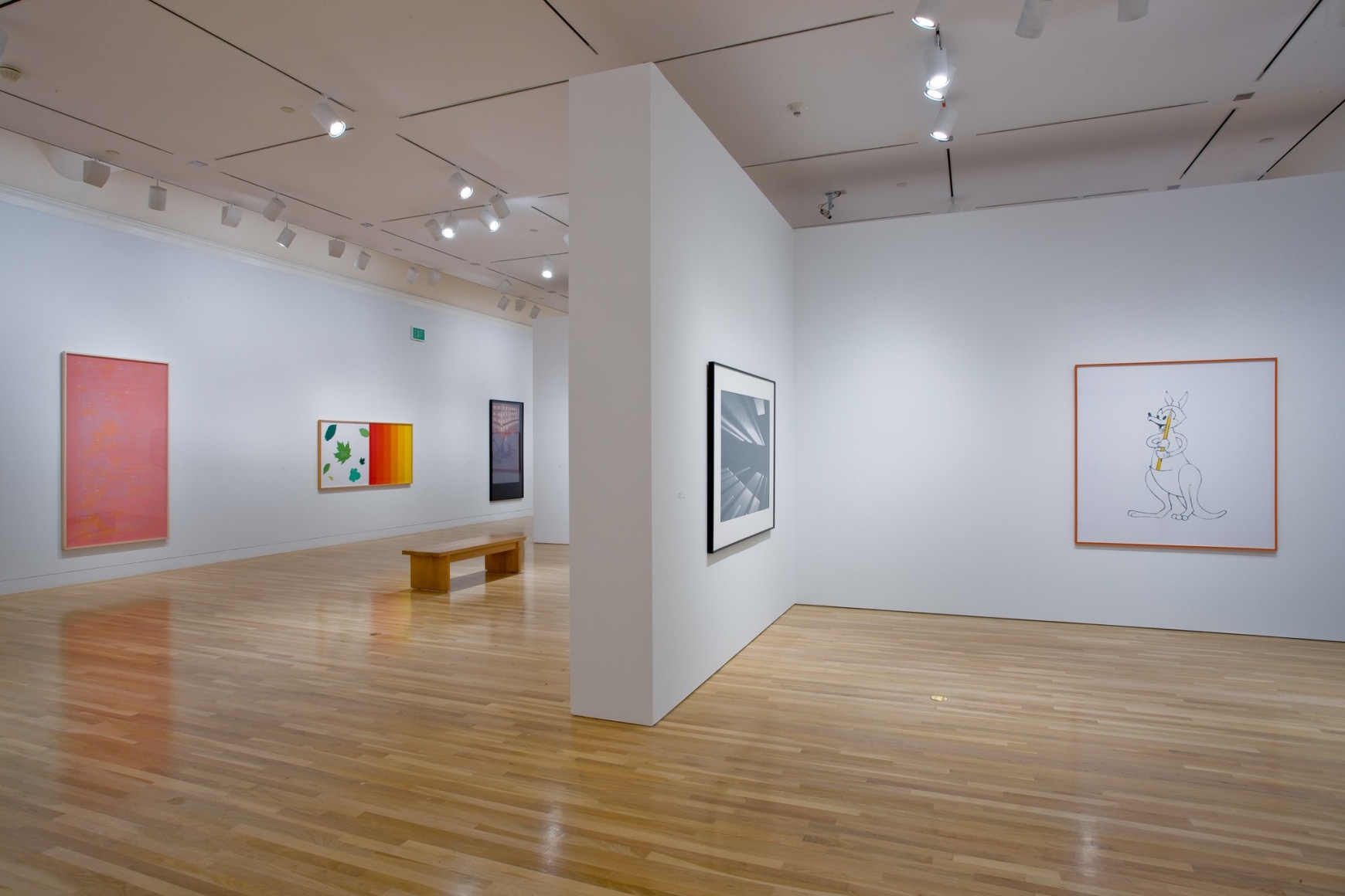 Larry Johnson, Installation view: Hammer Museum, Los Angeles, 2009
