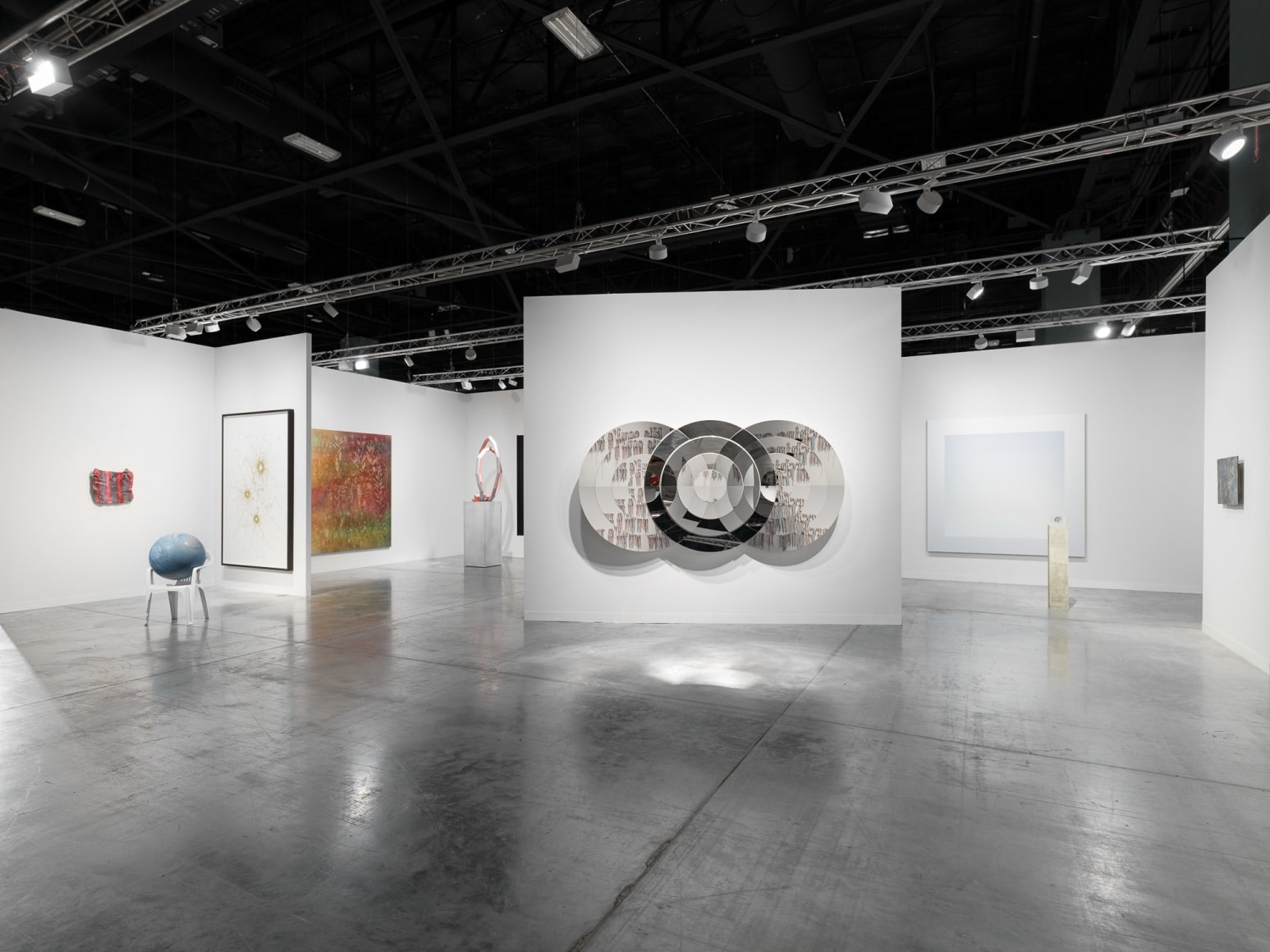 Installation view: Art Basel Miami Beach, 2023, Miami Beach Convention Center, 303 Gallery, Booth B38. Photo: Dan Bradica