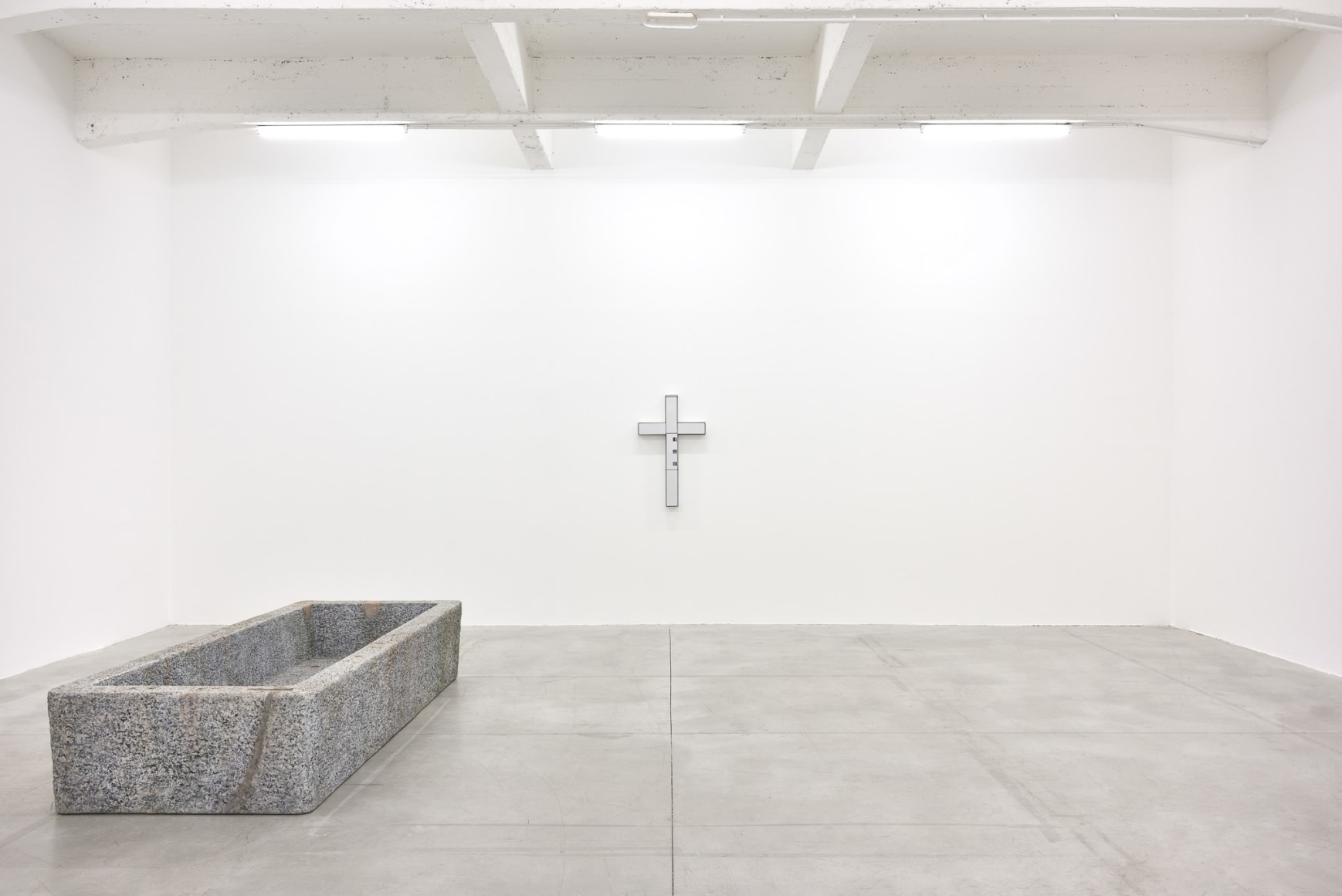 Valentin Carron Installation view: Zéro Virgule Nul, Le Consortium, Dijon, 2020