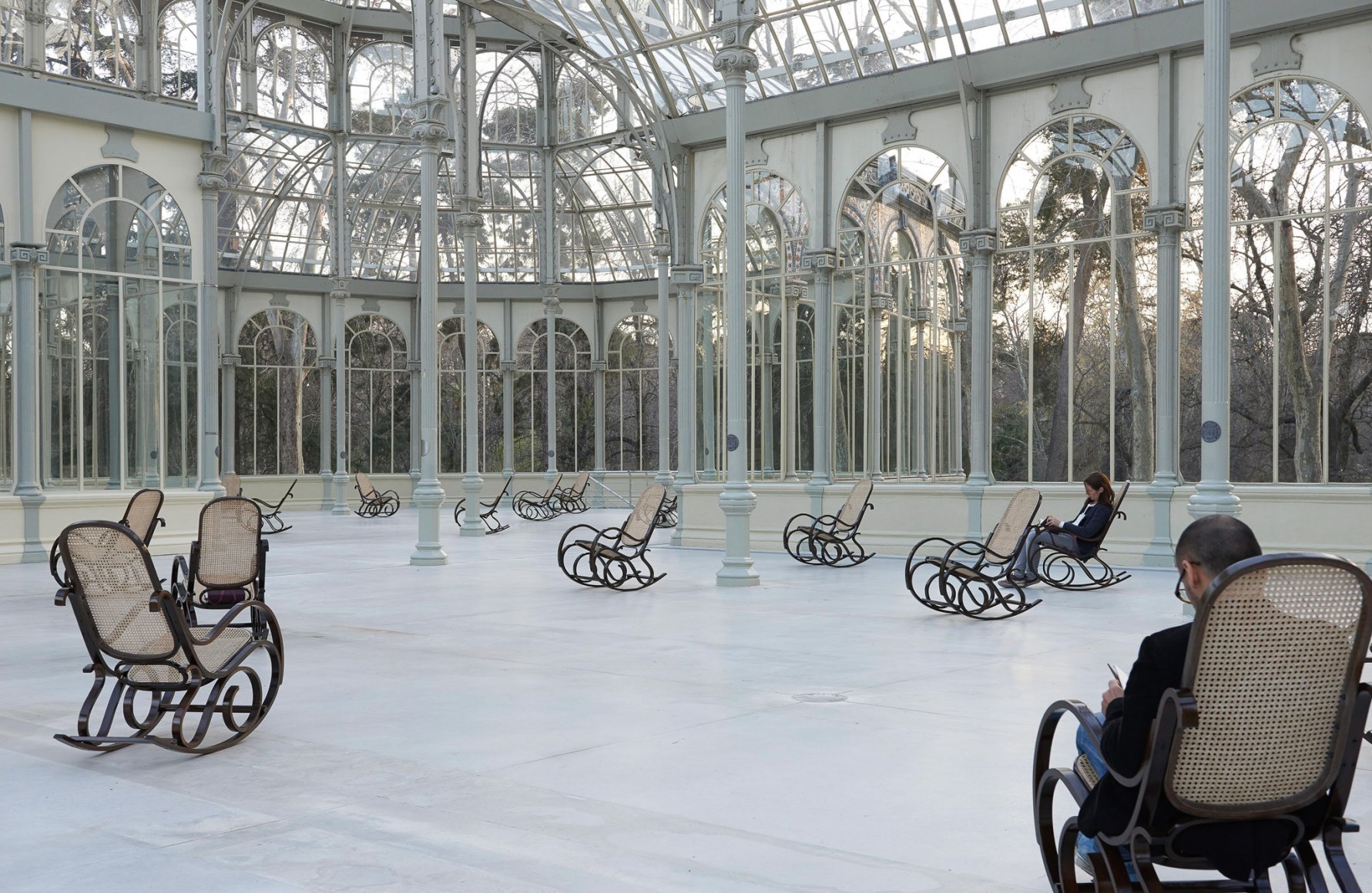 Dominique Gonzalez-Foerster, Splendide Hotel, Palacio de Cristal, Parque del Retiro, Madrid, 2014