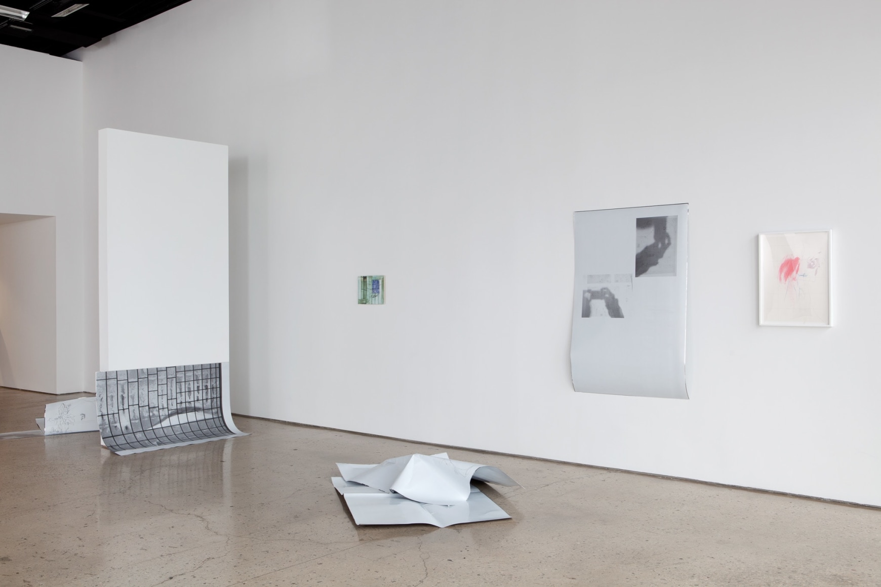 Nick Mauss, The desire for the possibility of new images. Installation at 303 Gallery, 2012