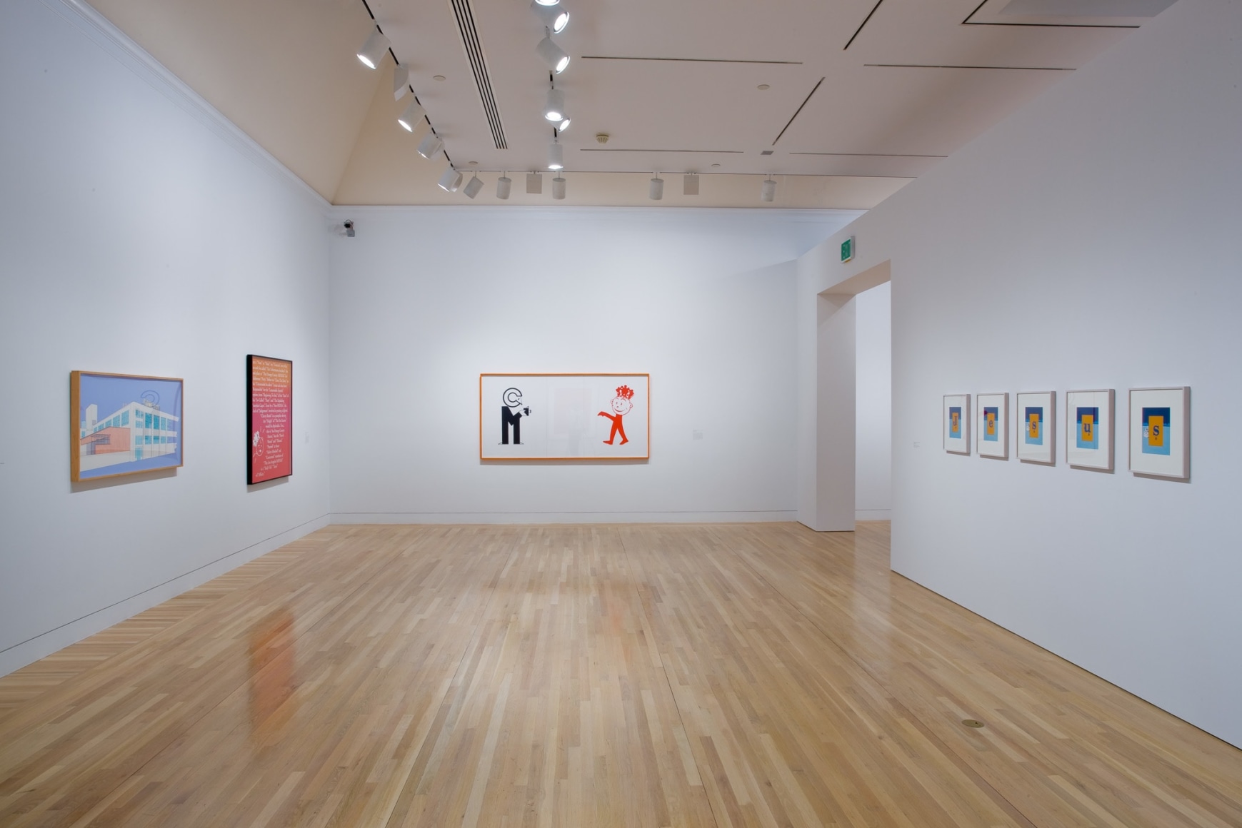 Larry Johnson, Installation view: Hammer Museum, Los Angeles, 2009
