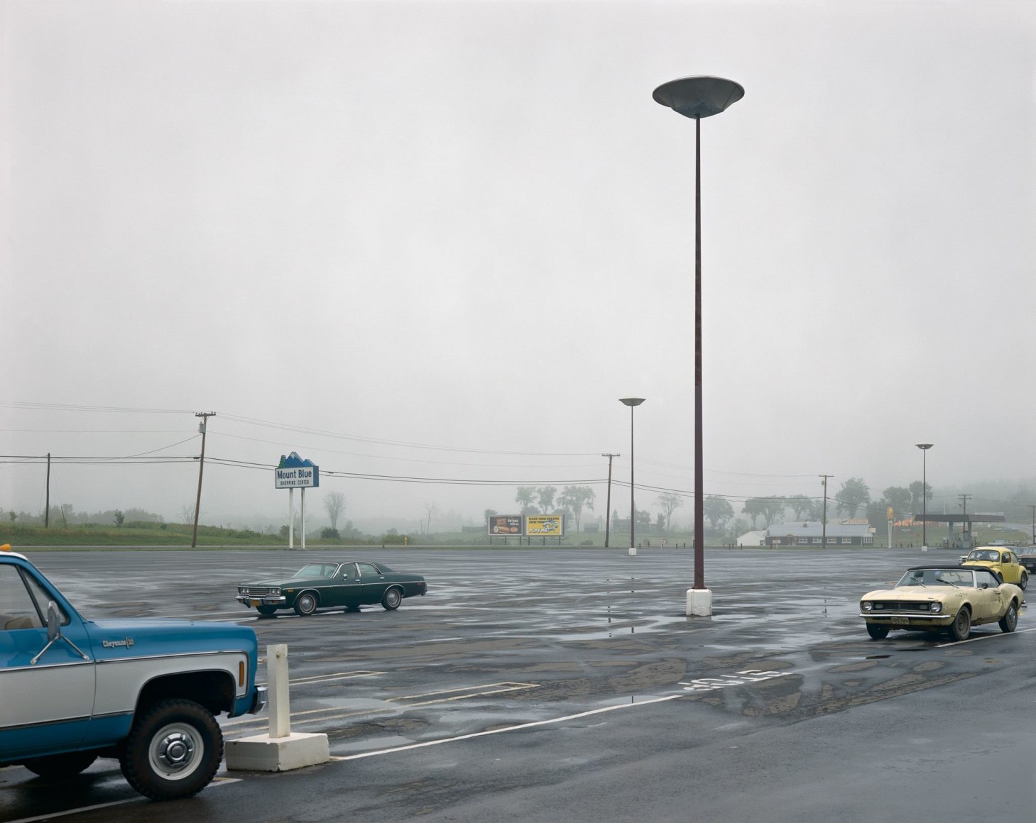 Stephen Shore, Mount Blue Shopping Center, Farmington, Maine, July, 30 1974