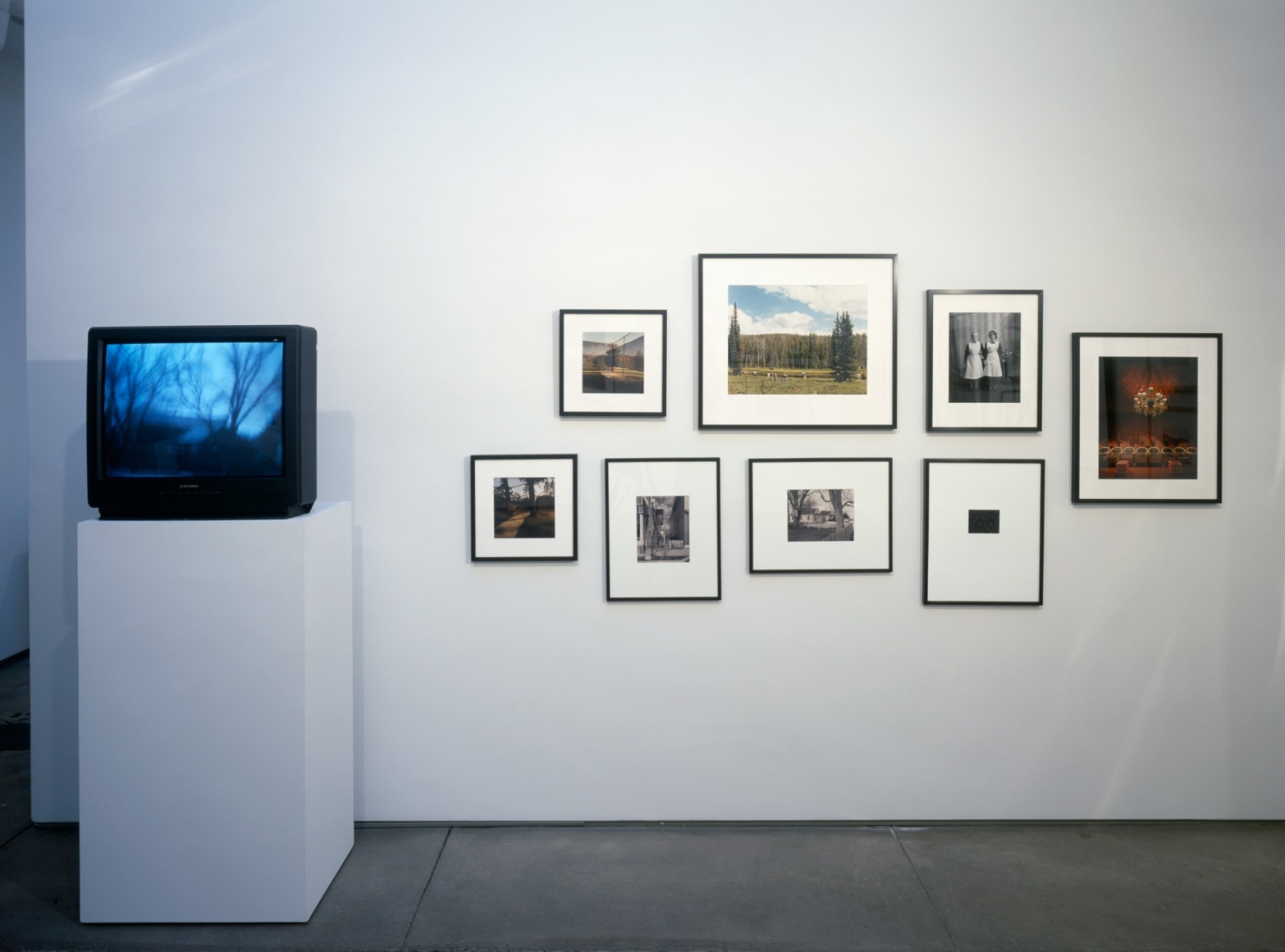 Installation view Overnight to Many Cities: Tourism and Travel at Home and Away