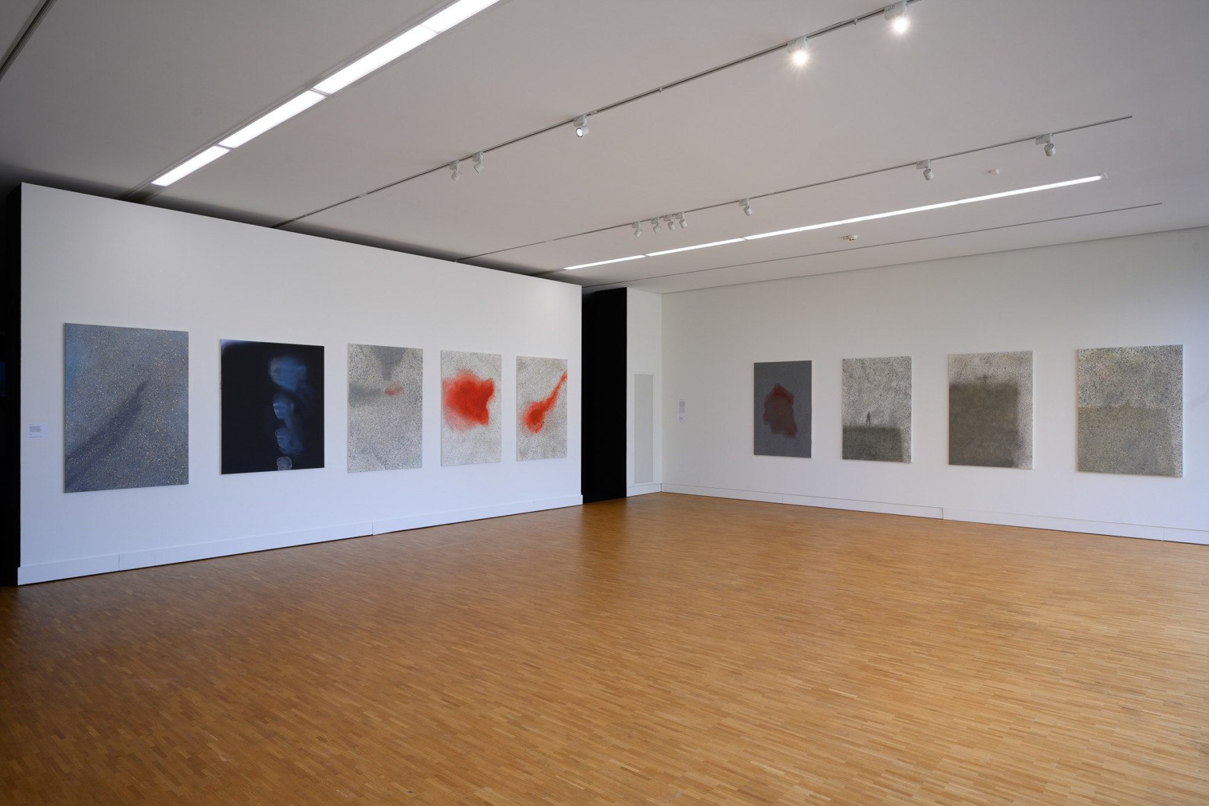 Installation view: Tala Madani, Death Fan, KM21, The Hague, Netherlands, photographer: Peter Cox