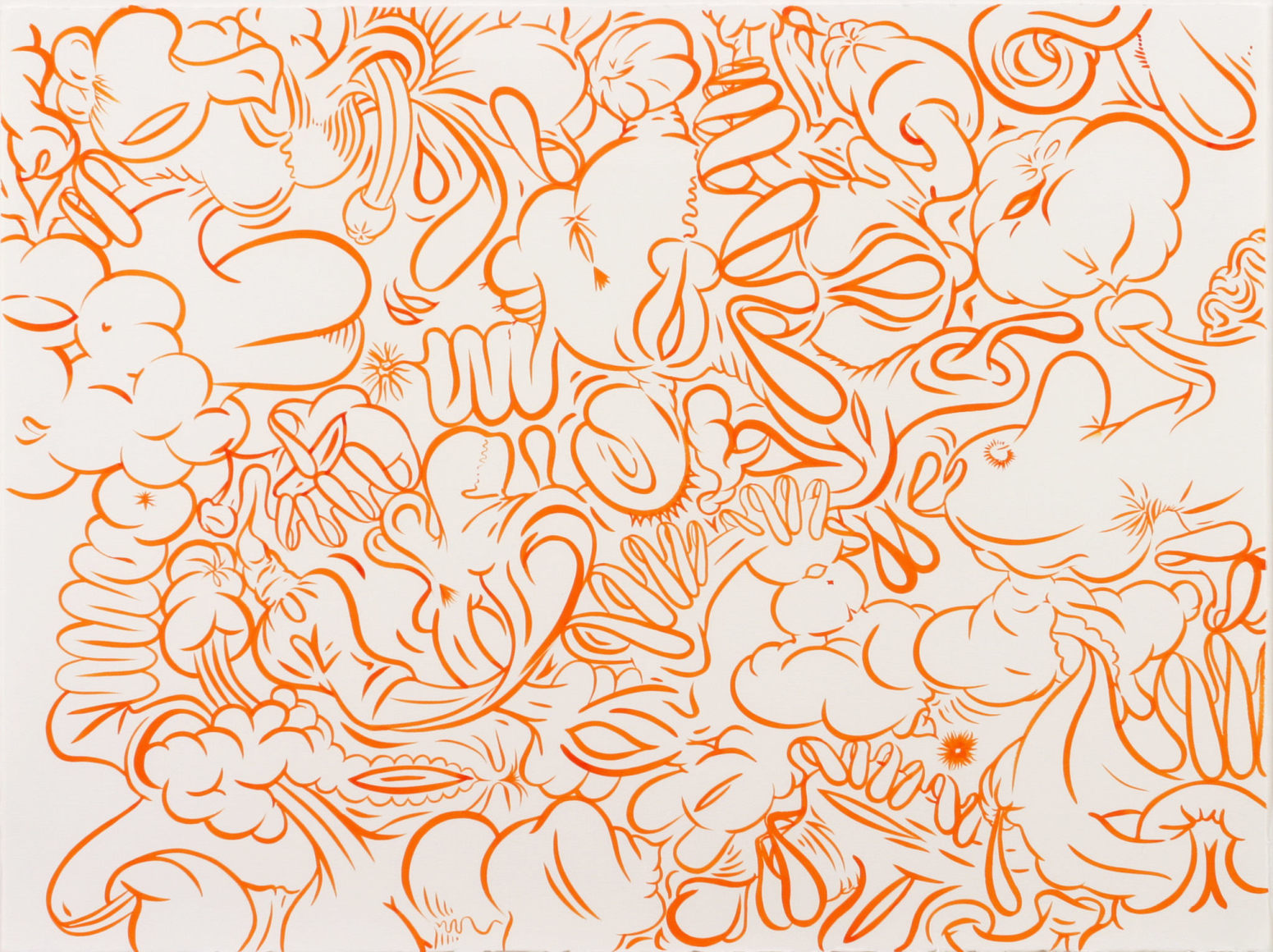 Sue Williams, Orange Grove, 2005