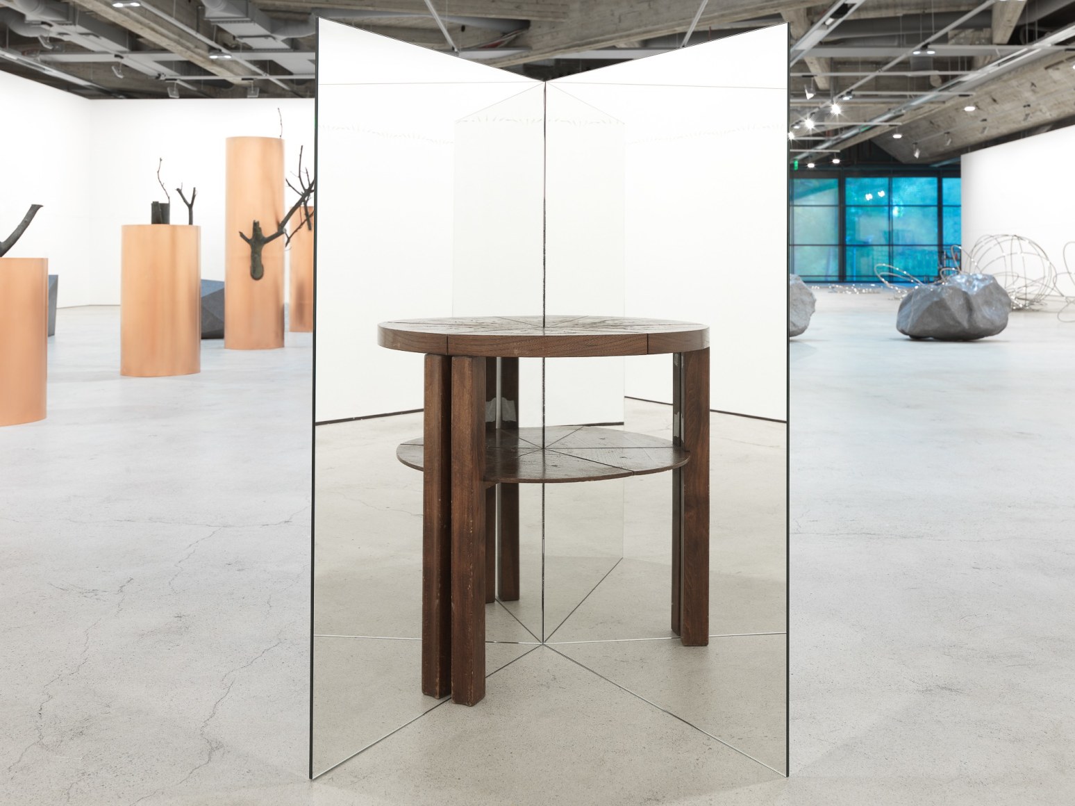 Alicja Kwade, Installation view: Trans-For-Men, EMMA - Espoo Museum of Modern Art, Helsinki, 2018