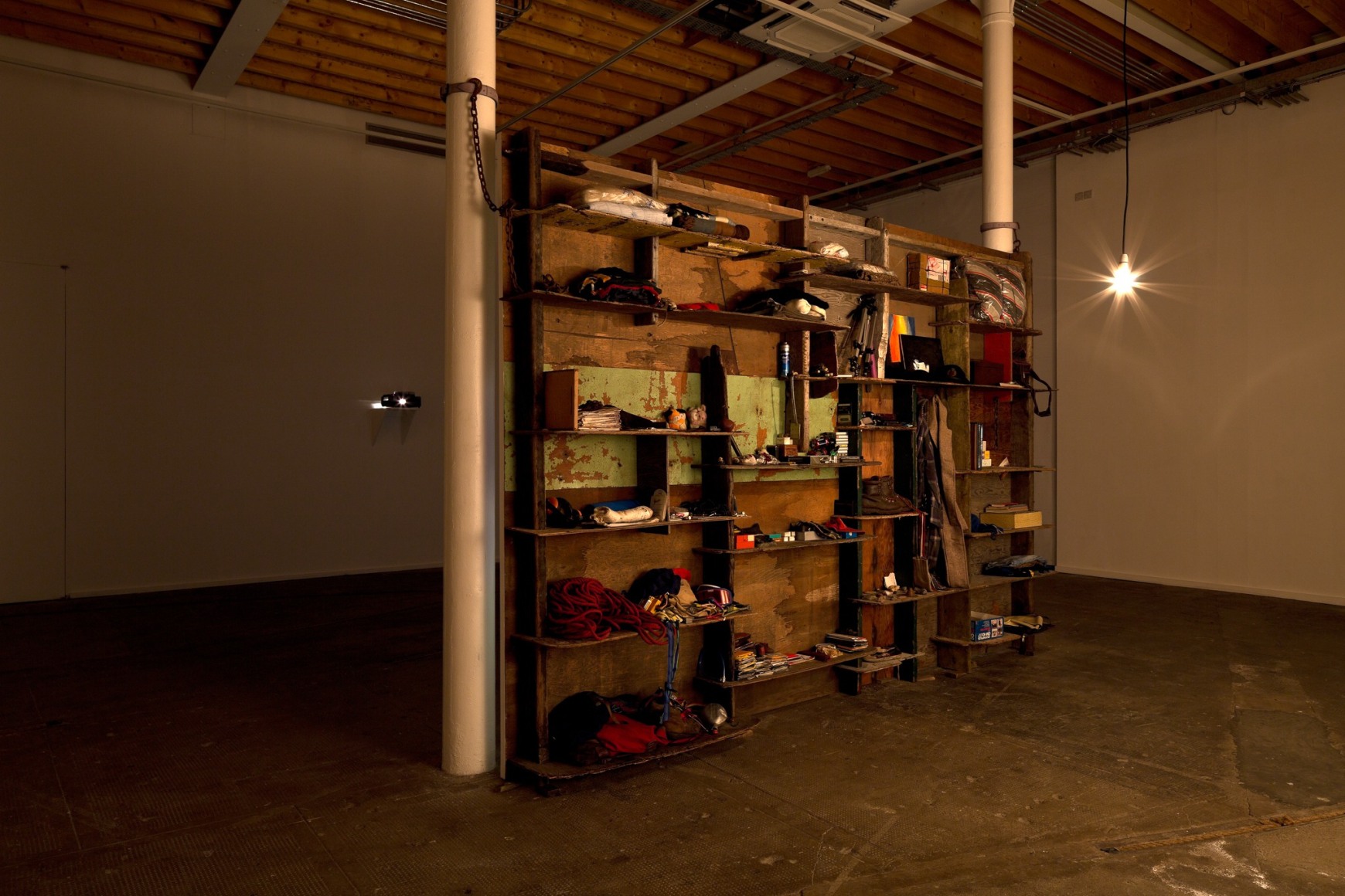 Mike Nelson, Eighty Circles through Canada (the last possessions of an Orcadian mountain man),&nbsp;2013