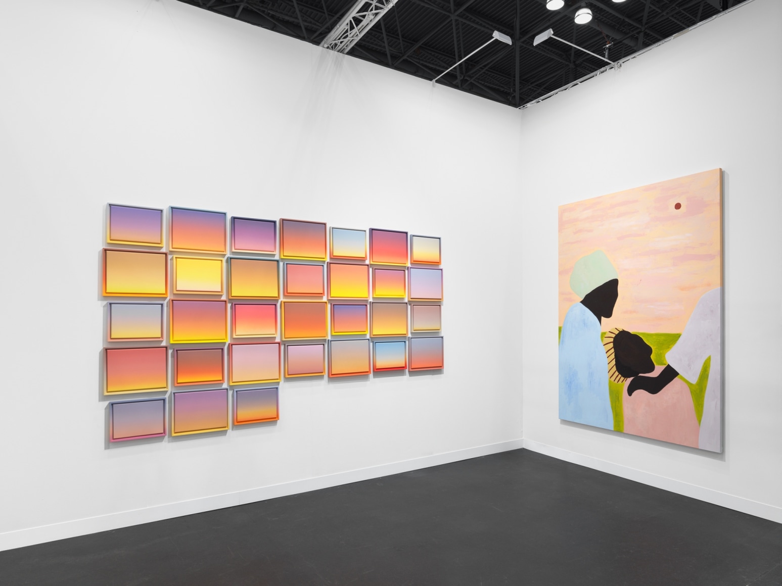 Installation view, The Armory Show, 2024, 303 Gallery, Booth 305. Photo by Dan Bradica