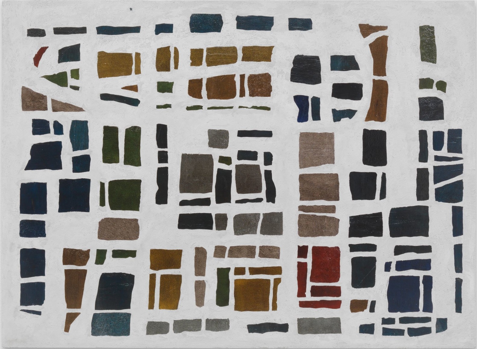 Valentin Carron, The great turn into the blue brown fog sorrow, 2012