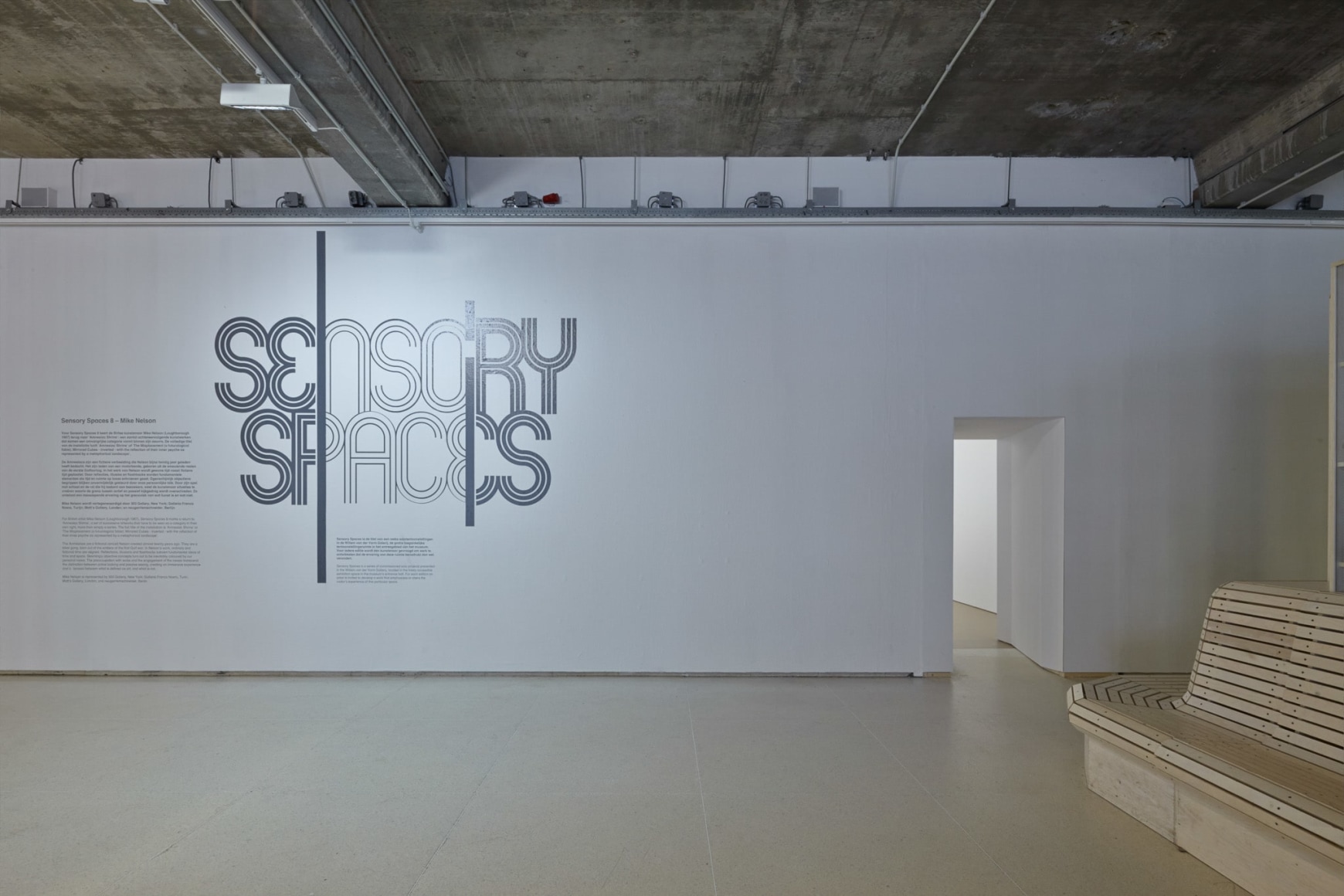 Installation view: Sensory Spaces 8 - Mike Nelson