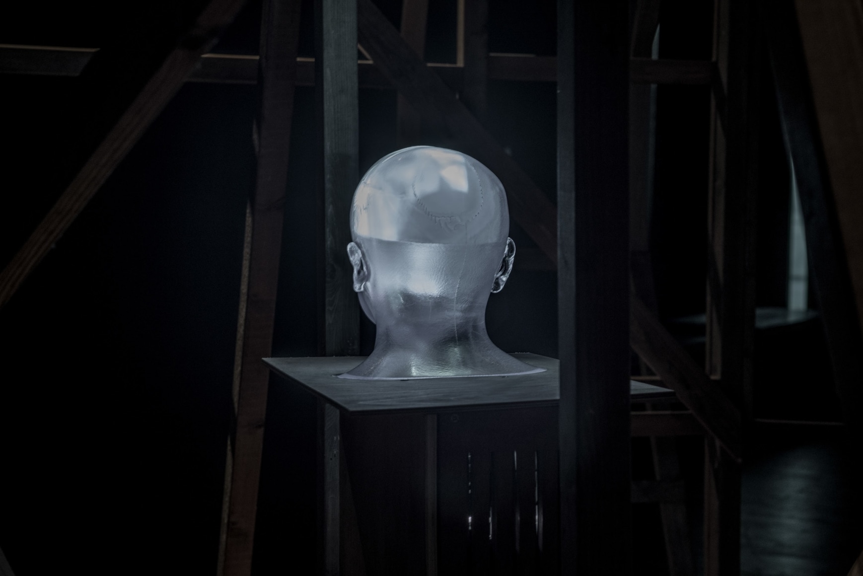 Jane and Louise Wilson, Installation view: Undead Sun: We Put the World Before You, Middlesbrough Institute of Modern Art, 2016