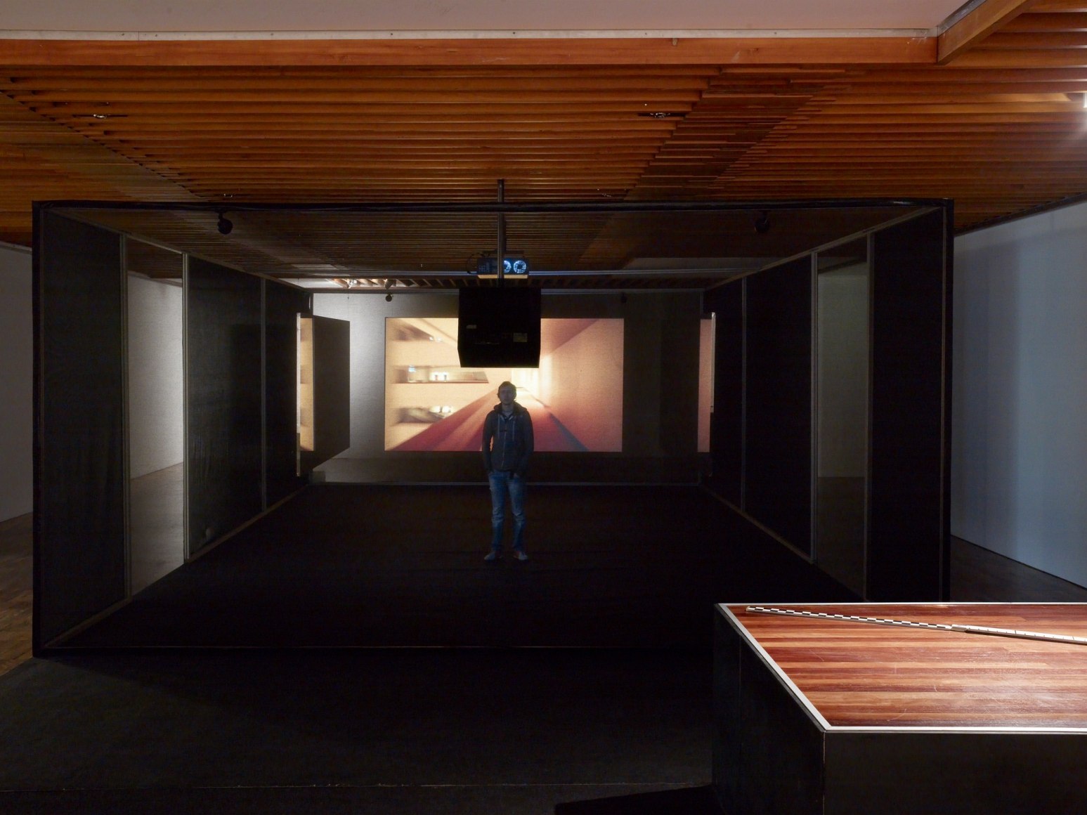 Jane and Louise Wilson, Installation view: Whitworth Art Gallery, Manchester, 2012