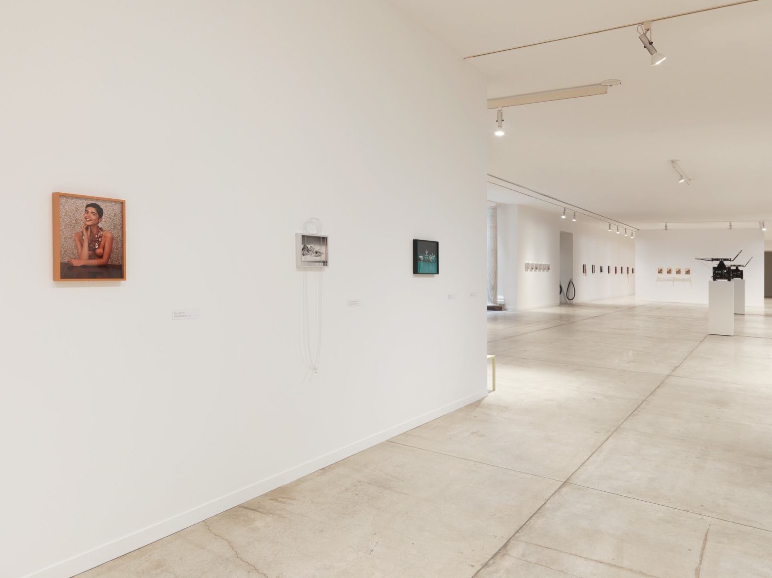 Installation view of Elad Lassry, exhibition at the Vancouver Art Gallery, June 24 to October 1, 2017