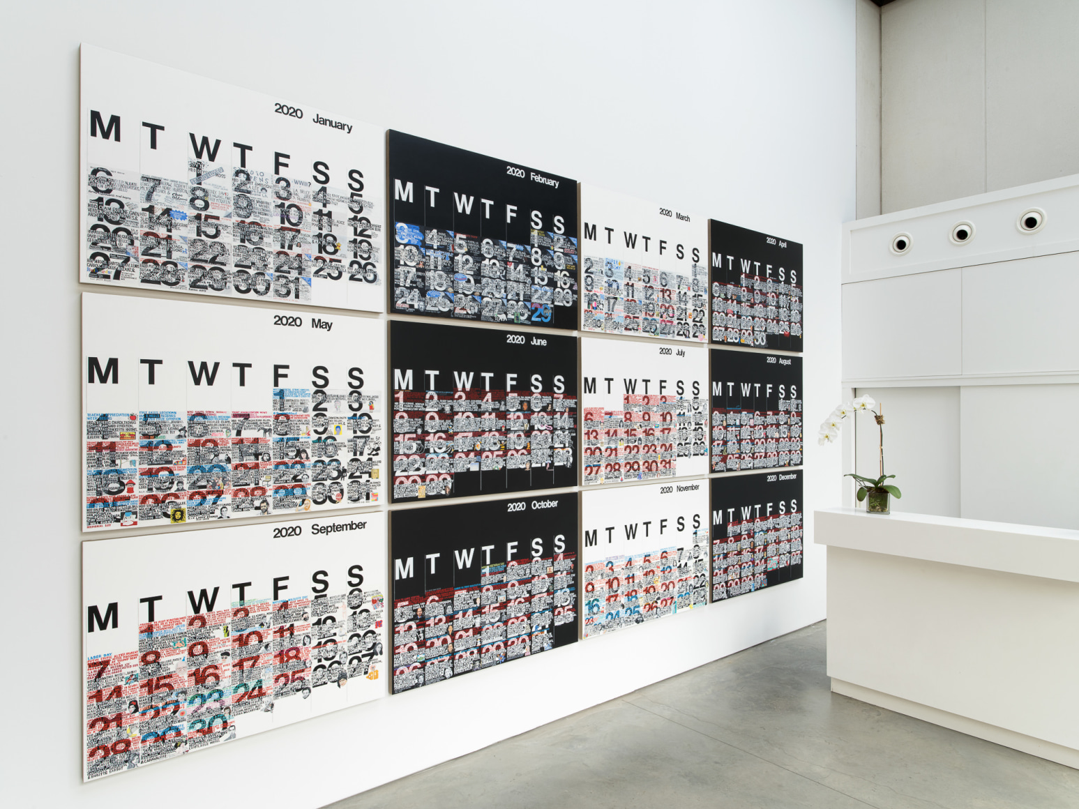Installation view:&nbsp;Rob Pruitt, These Are The Days Of Our Lives,&nbsp;303 Gallery, New York, 2021